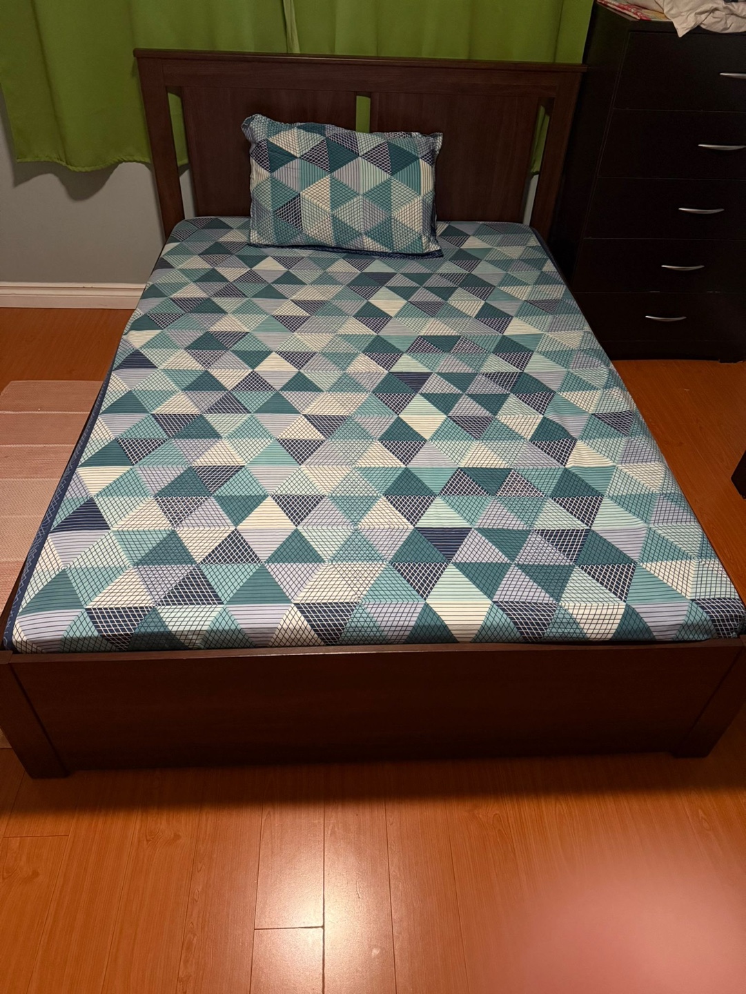 Double Bed Frame with Mattress