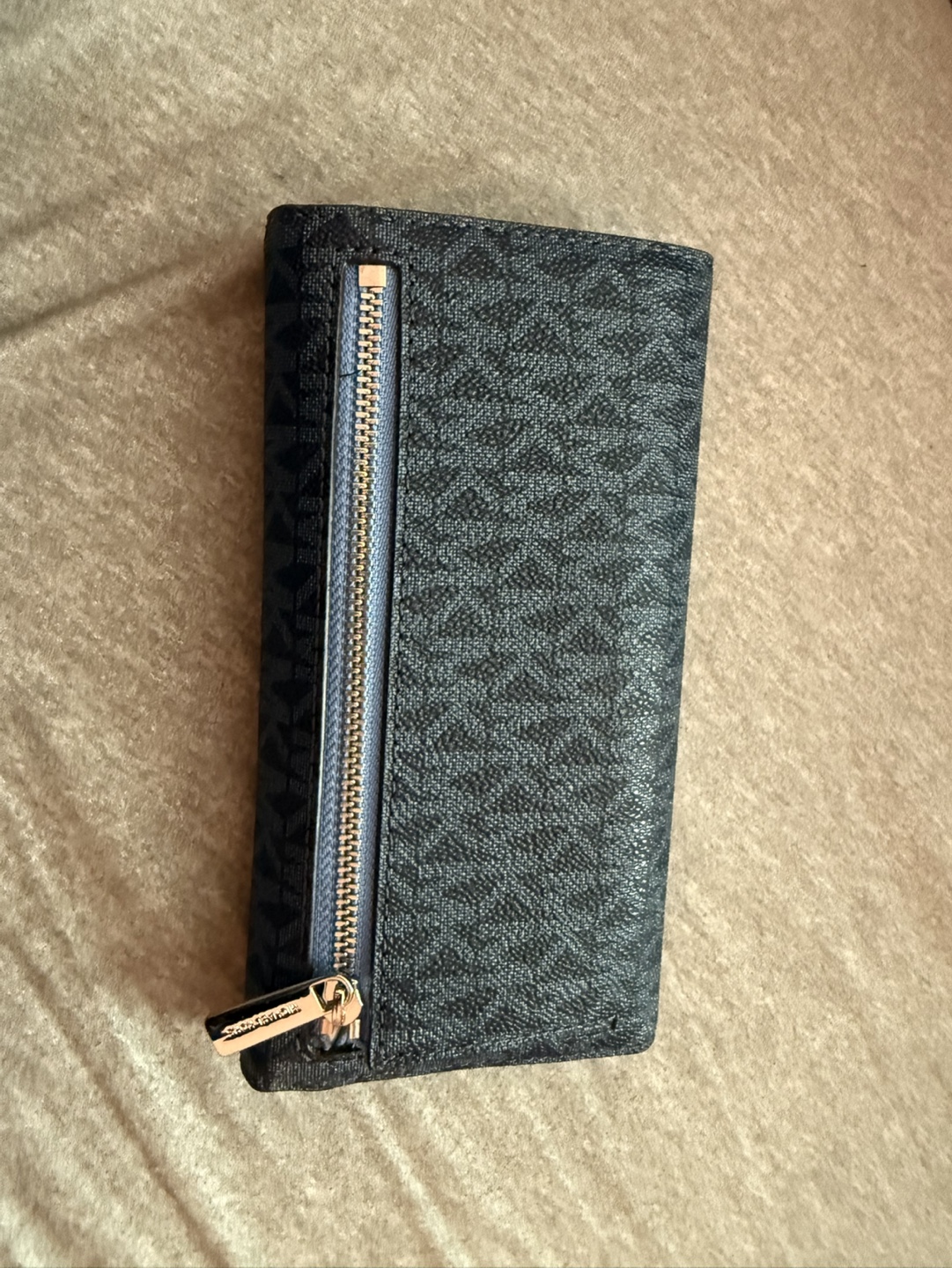Michael Kors Black and Blue Wallet - photo 3
