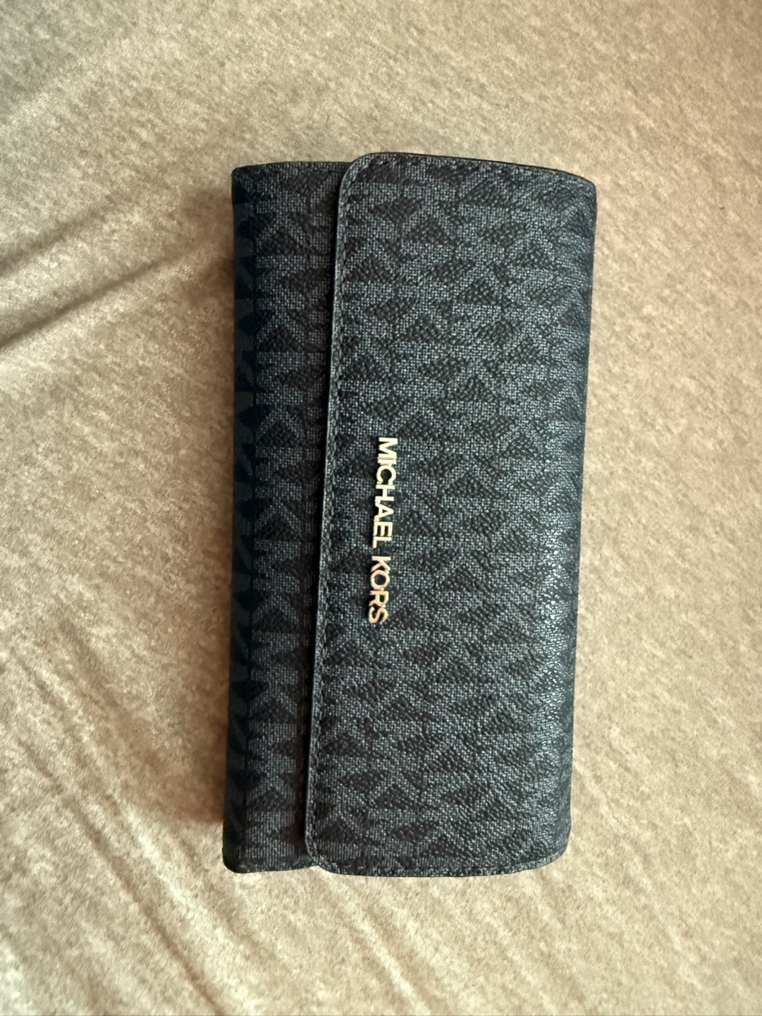 Michael Kors Black and Blue Wallet