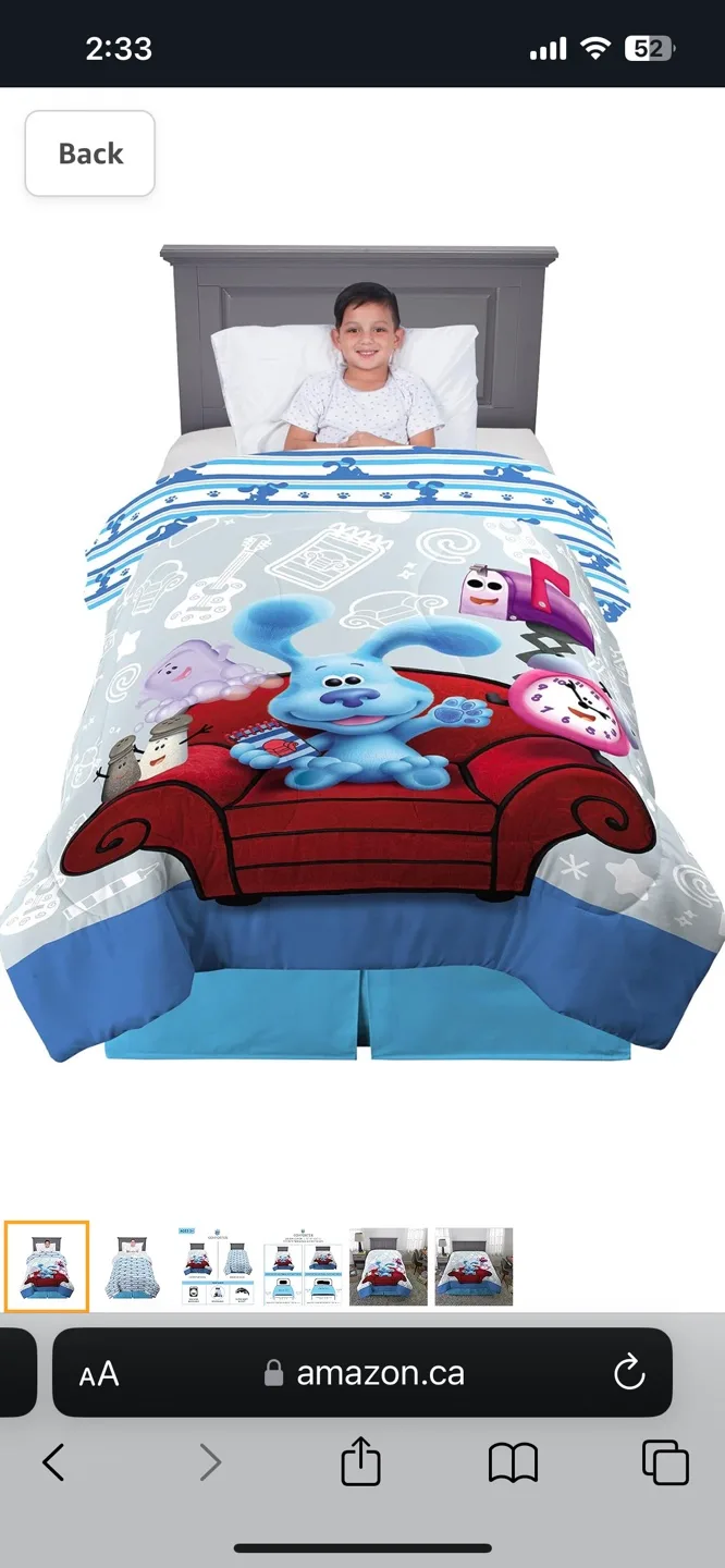Blue's Clues & You! Twin/Full Bedding Set image indicator(2)