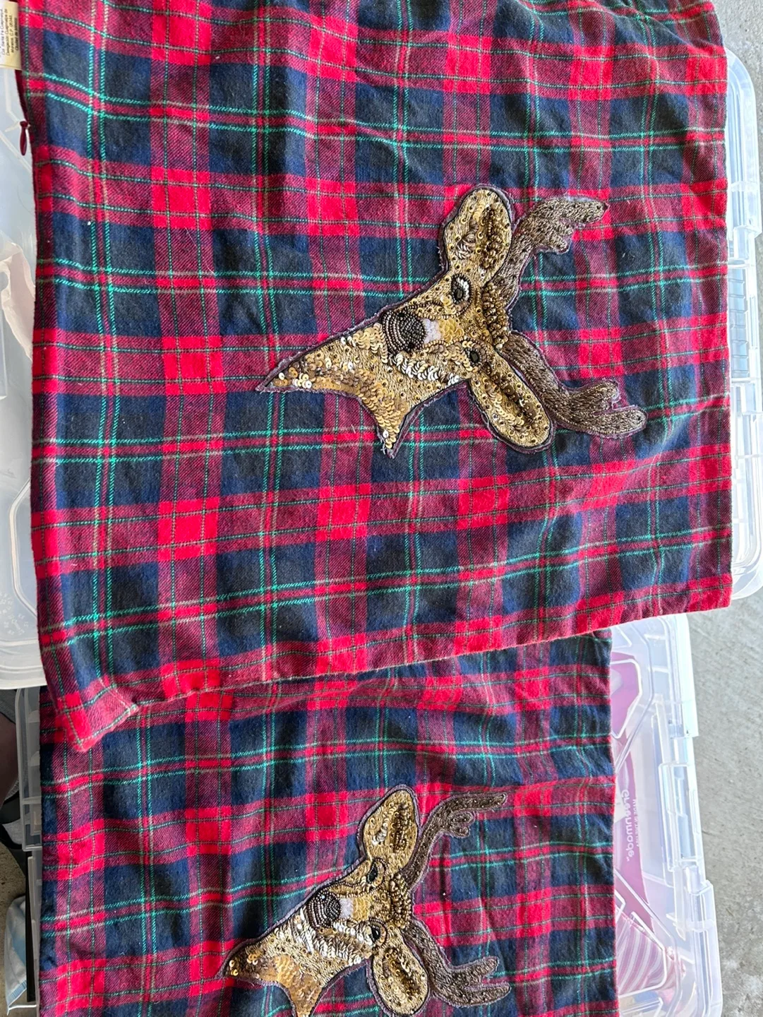 Pottery Barn Christmas Deer Pillow Covers image indicator(2)