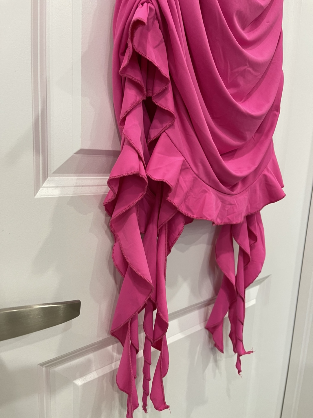 BRAND NEW Pink Ruched Mini Dress - photo 3