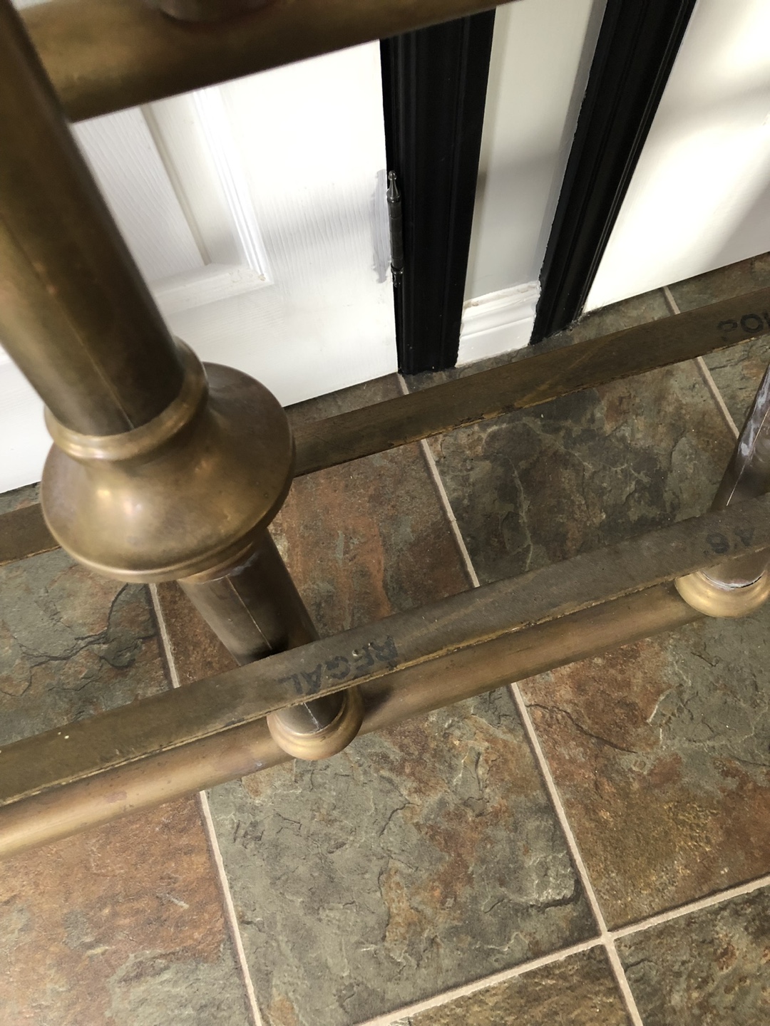 SOLID BRASS BED FRAME - DOUBKE - photo 5