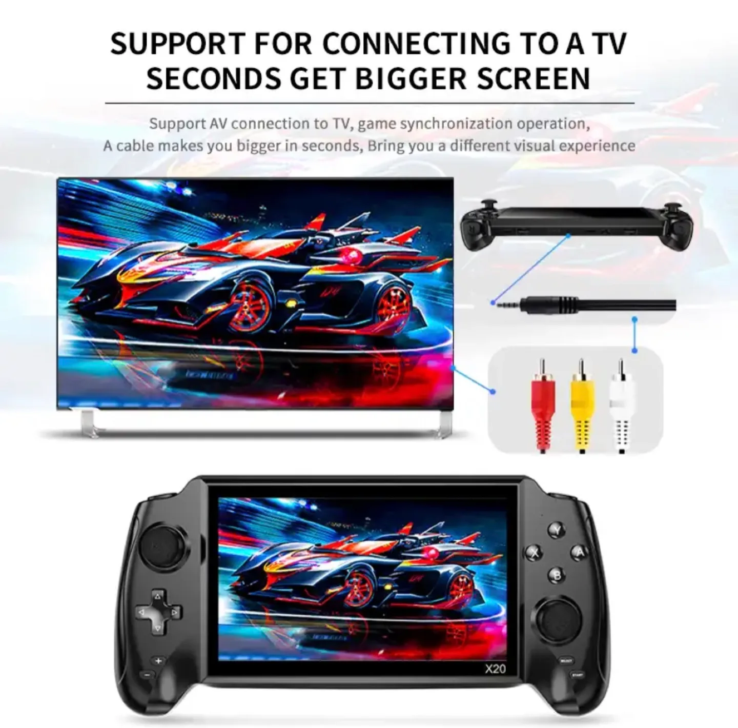 Handheld Game Player with 7.0 Inch Screen image indicator(3)