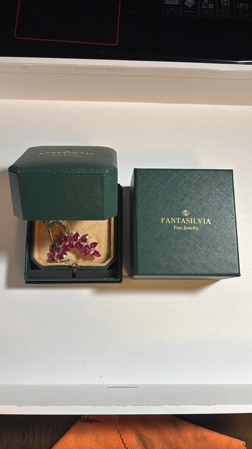 Fantasilvia Hummingbird Brooch image indicator(4)