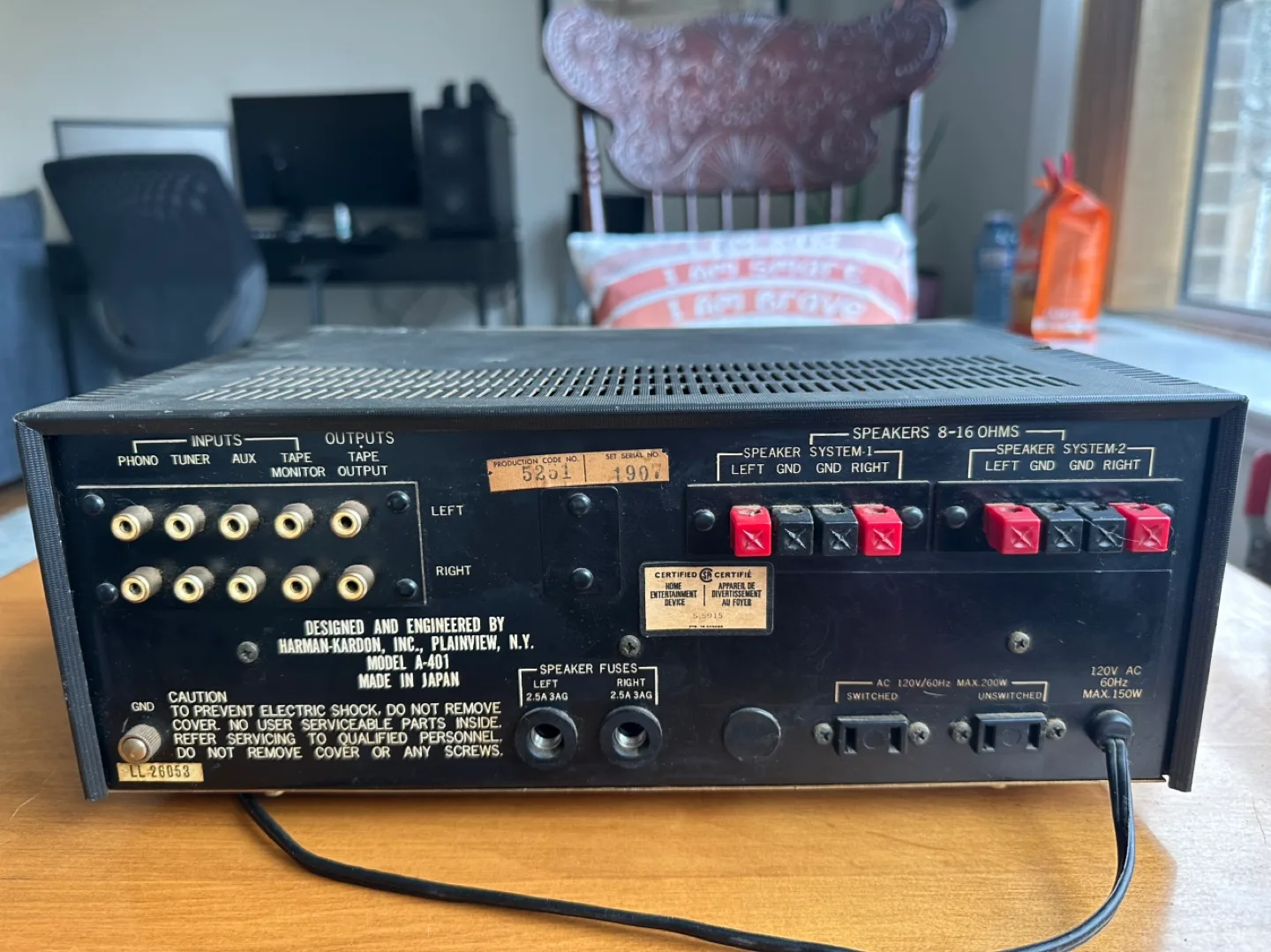 Harman Kardon A-401 Control Amplifier image indicator(2)