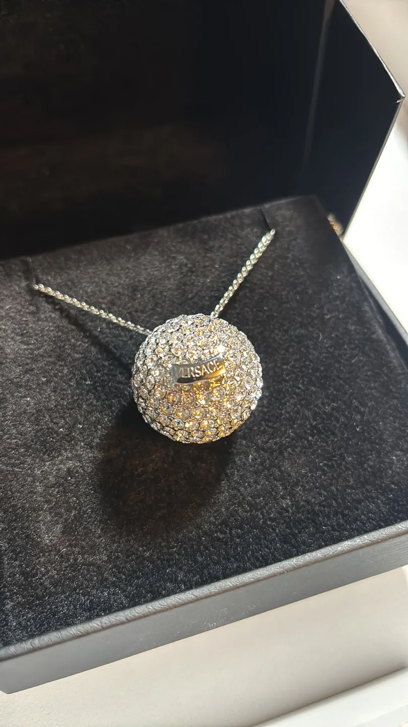 Versace Crystal Ball Necklace image indicator(2)