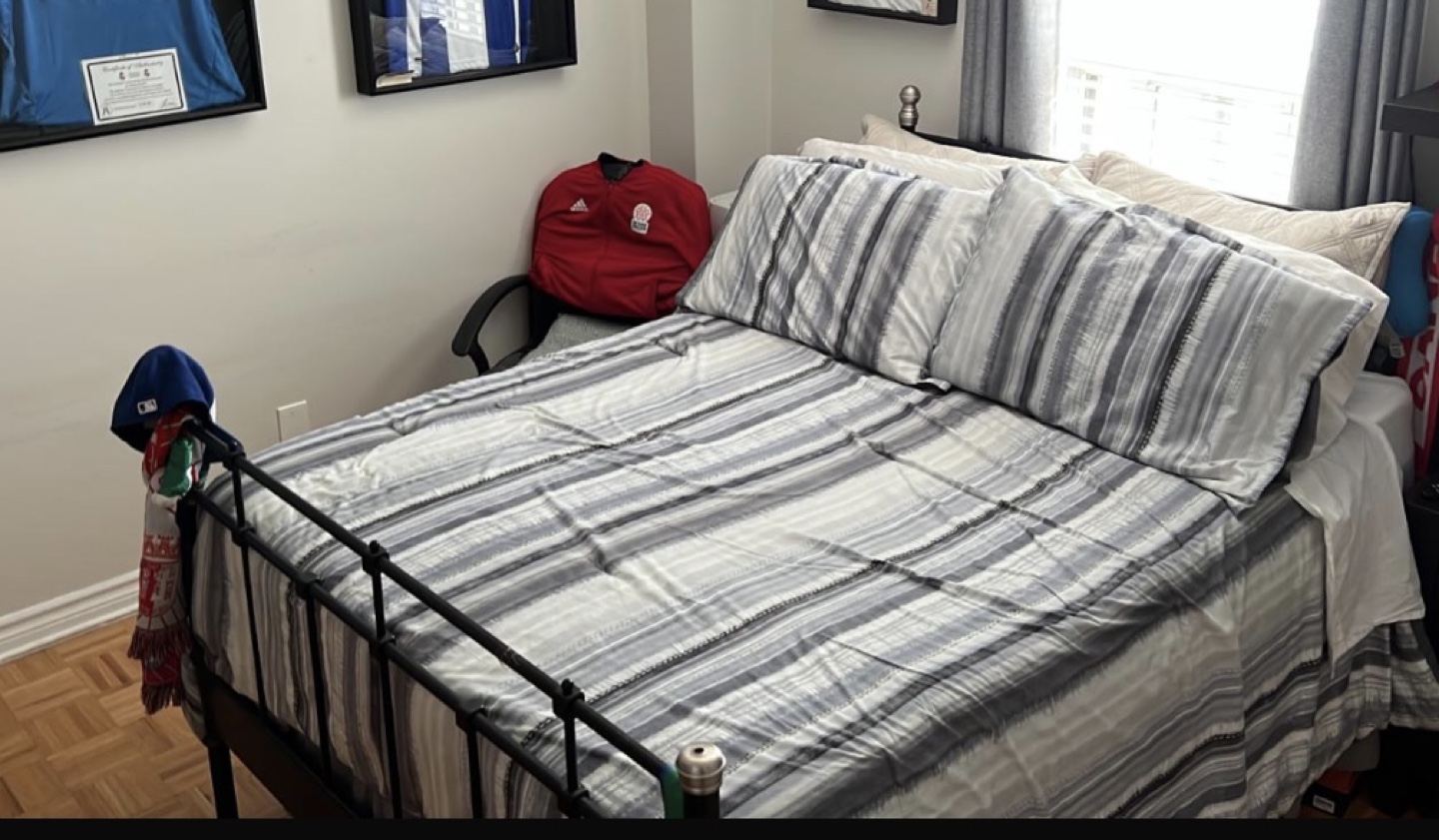 Black Double IKEA Bed Frame