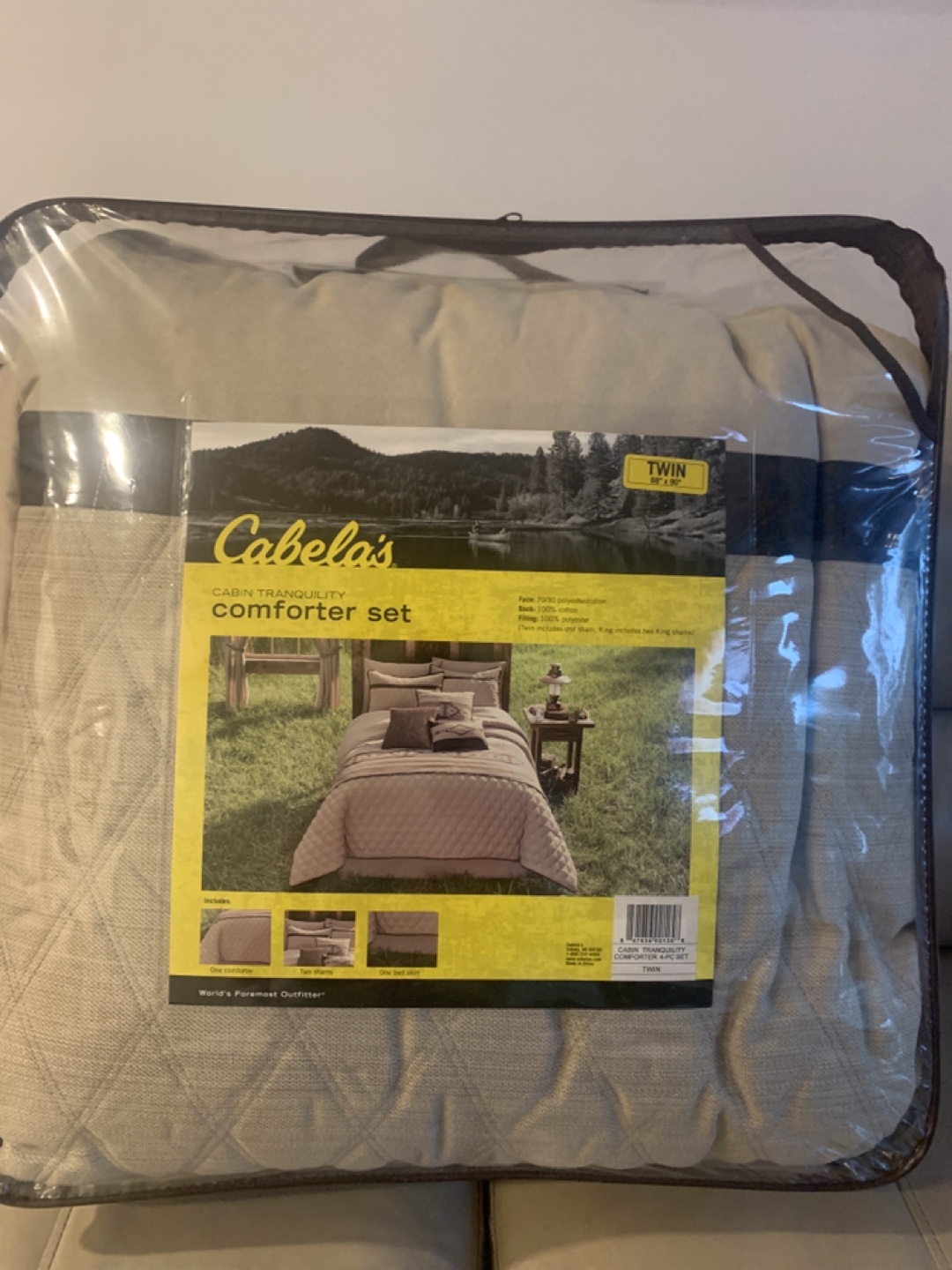 Cabela's Cabin Tranquility Comforter Set - Twin