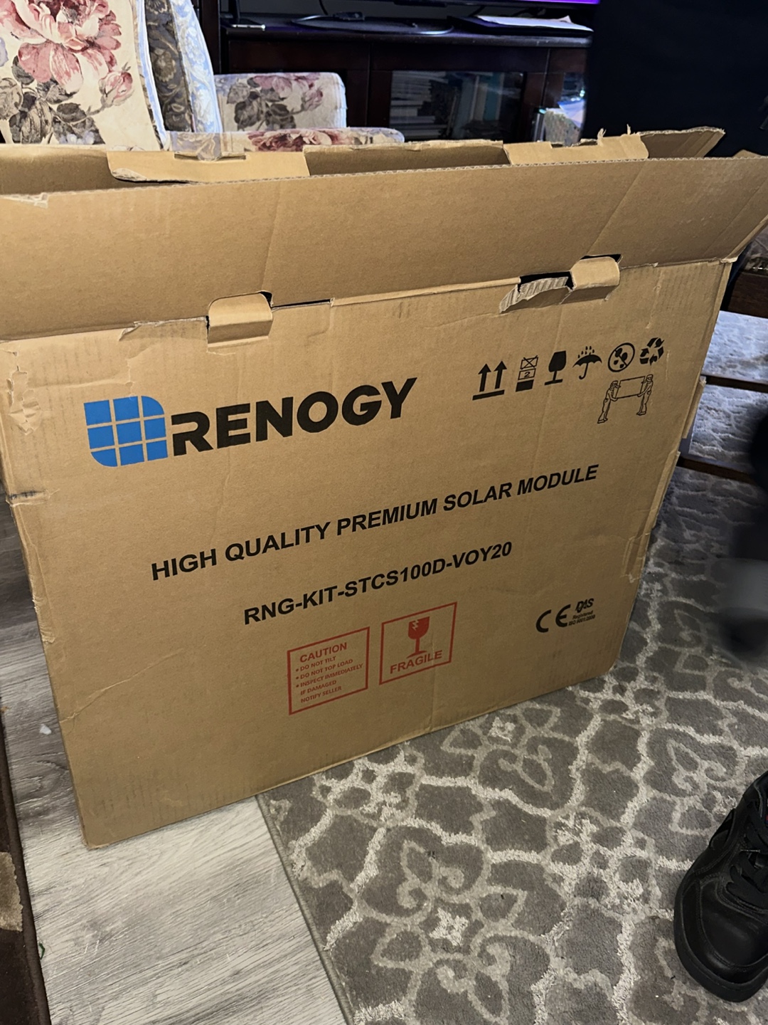 Renogy 100W Foldable Solar Panel Kit - photo 2