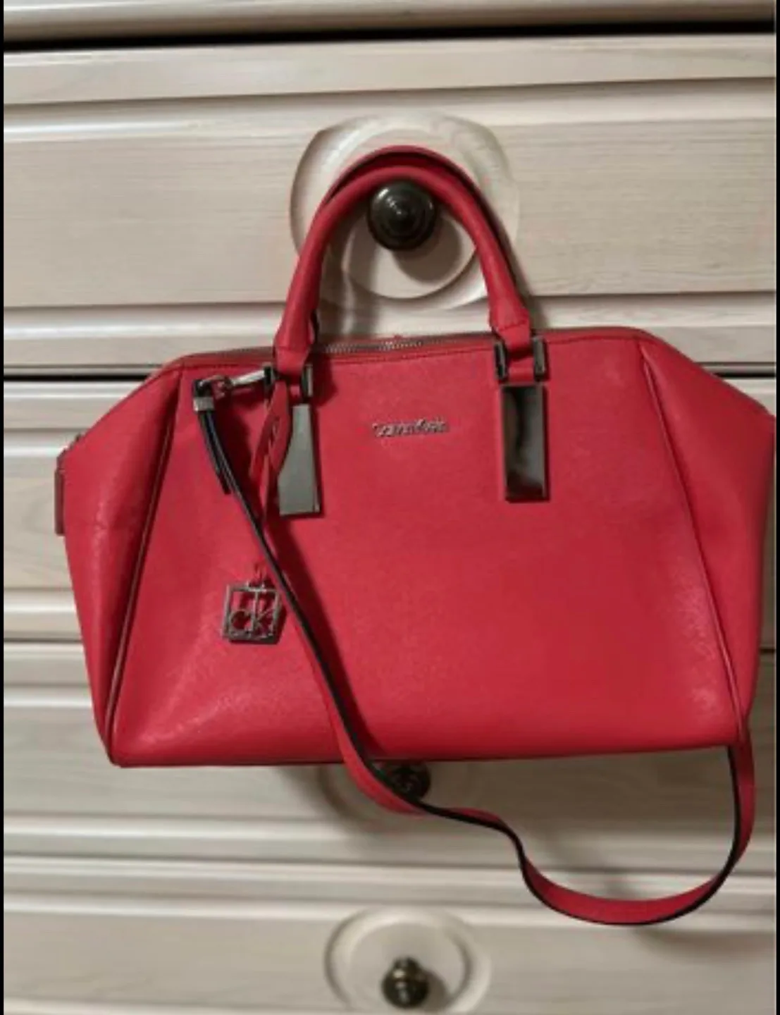 Calvin Klein Red Handbag