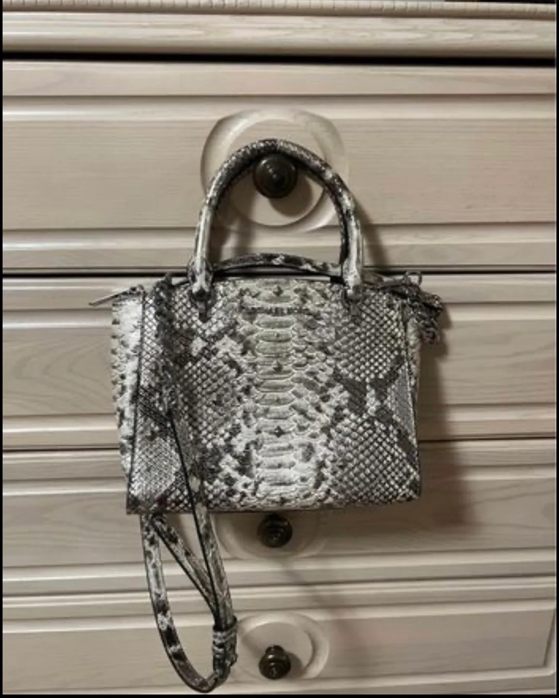 Michael Kors Snake-Skin Handbag image indicator(2)