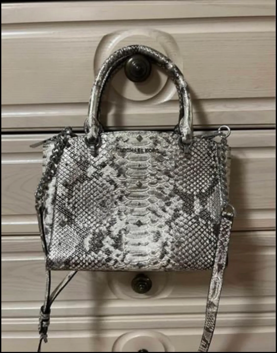 Michael Kors Snake-Skin Handbag