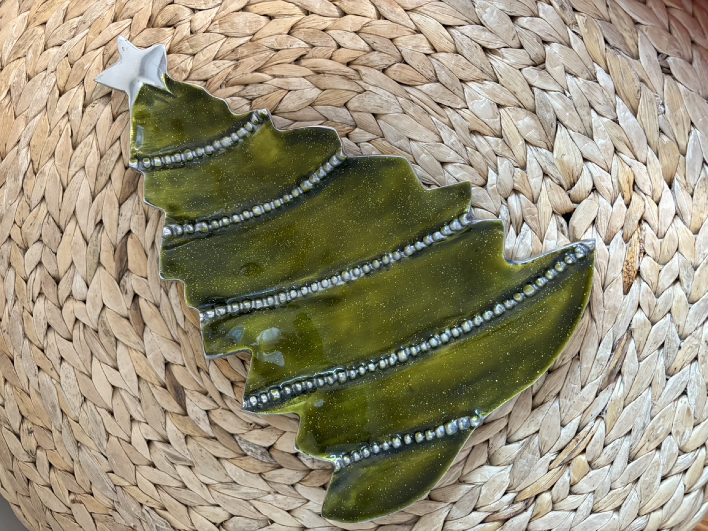 Xmas decor dish