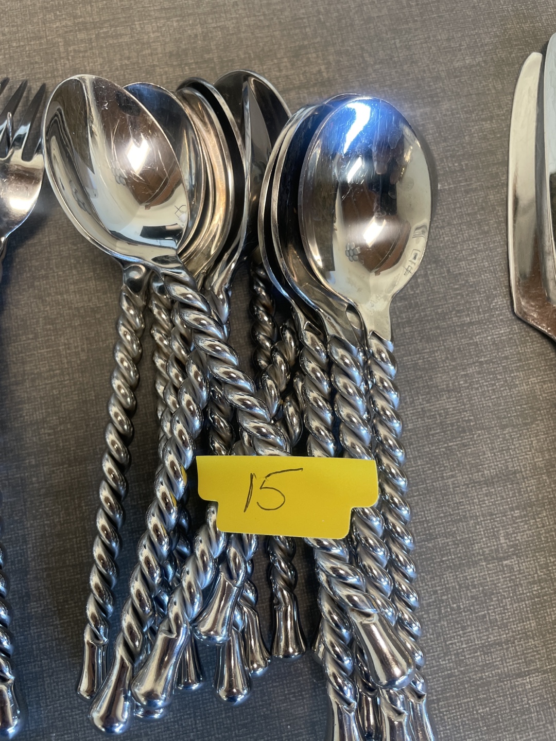 Set of Twisted Silverware - photo 5