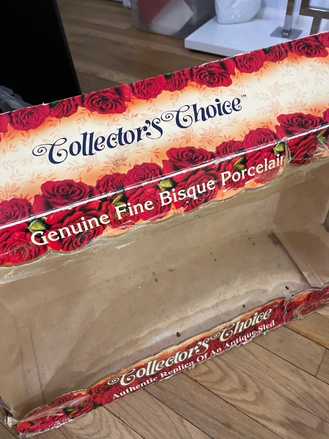 Porcelain Doll Christmas Sled Decoration image indicator(7)