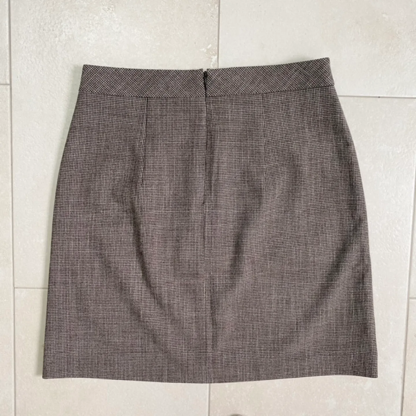 RW&CO. Brown & Black Plaid Skirt Size 6 image indicator(2)
