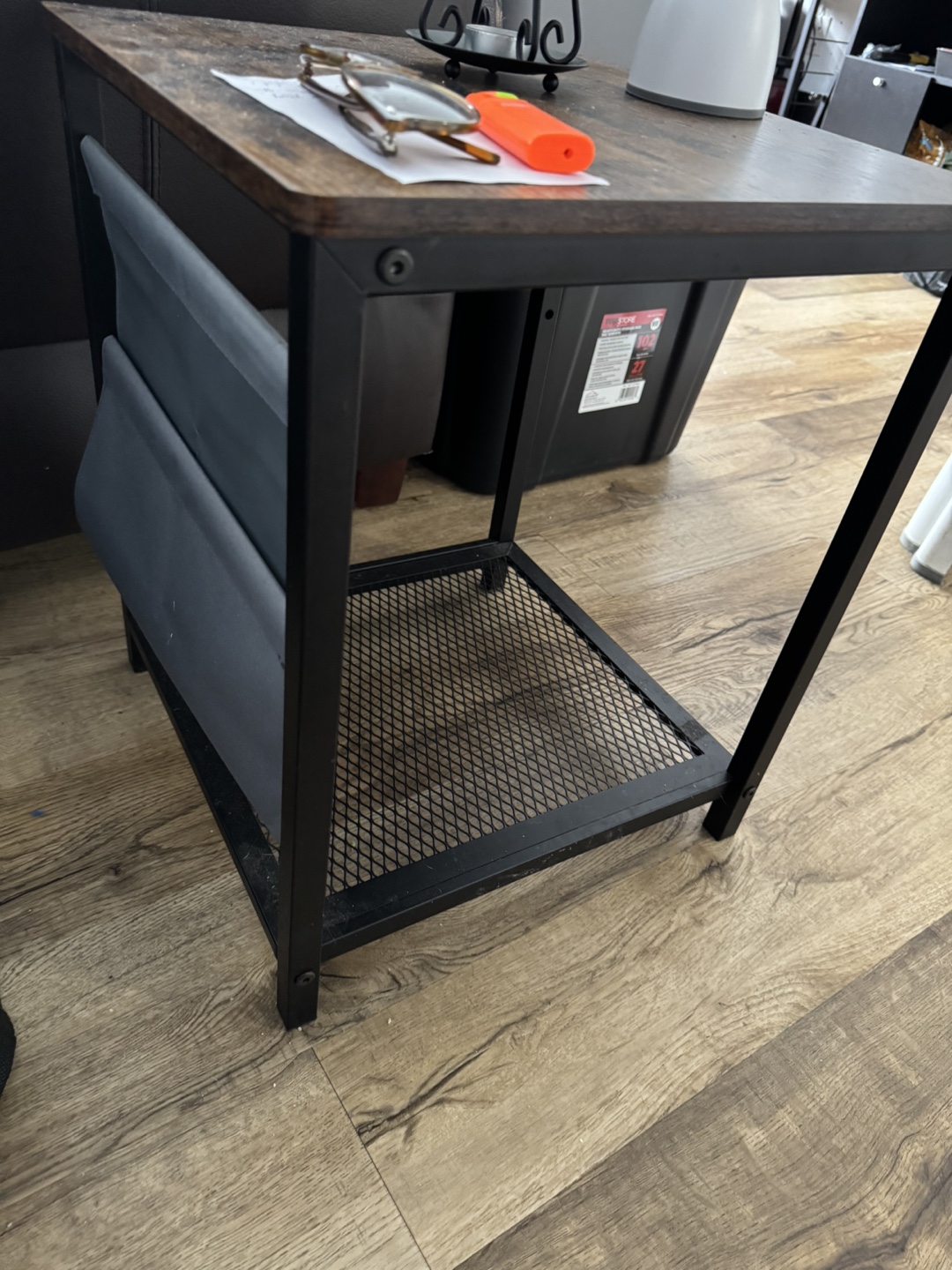ANYHI Side Table w/ Storage - photo 5