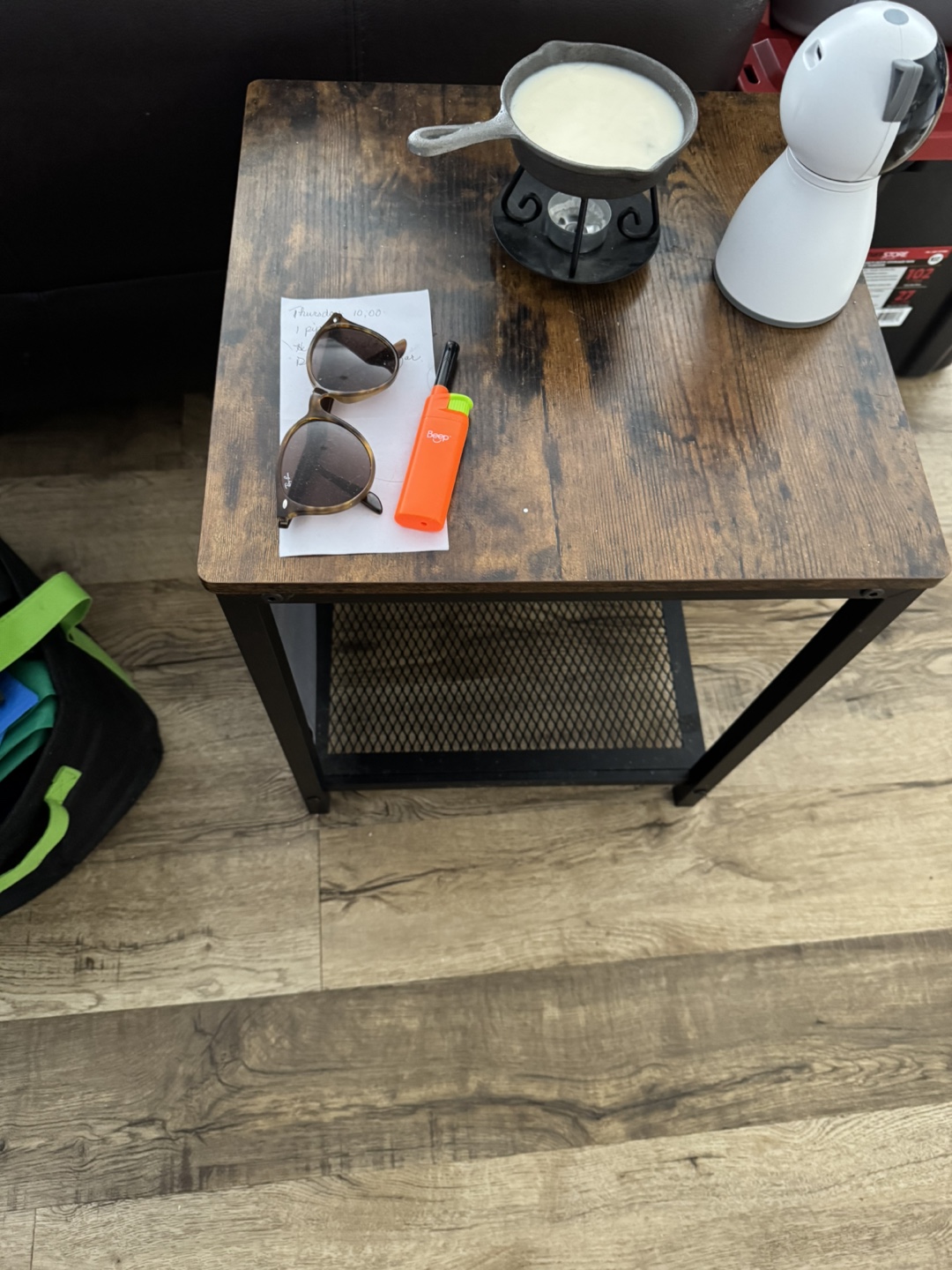 ANYHI Side Table w/ Storage - photo 4