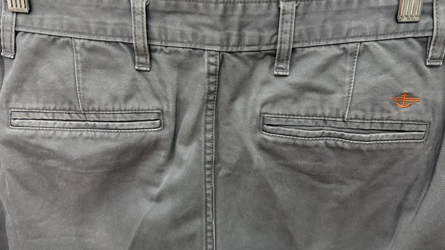 EUC | Dockers | Faded Green Gray Alpha Khaki Pants (Size 32x30) image indicator(8)