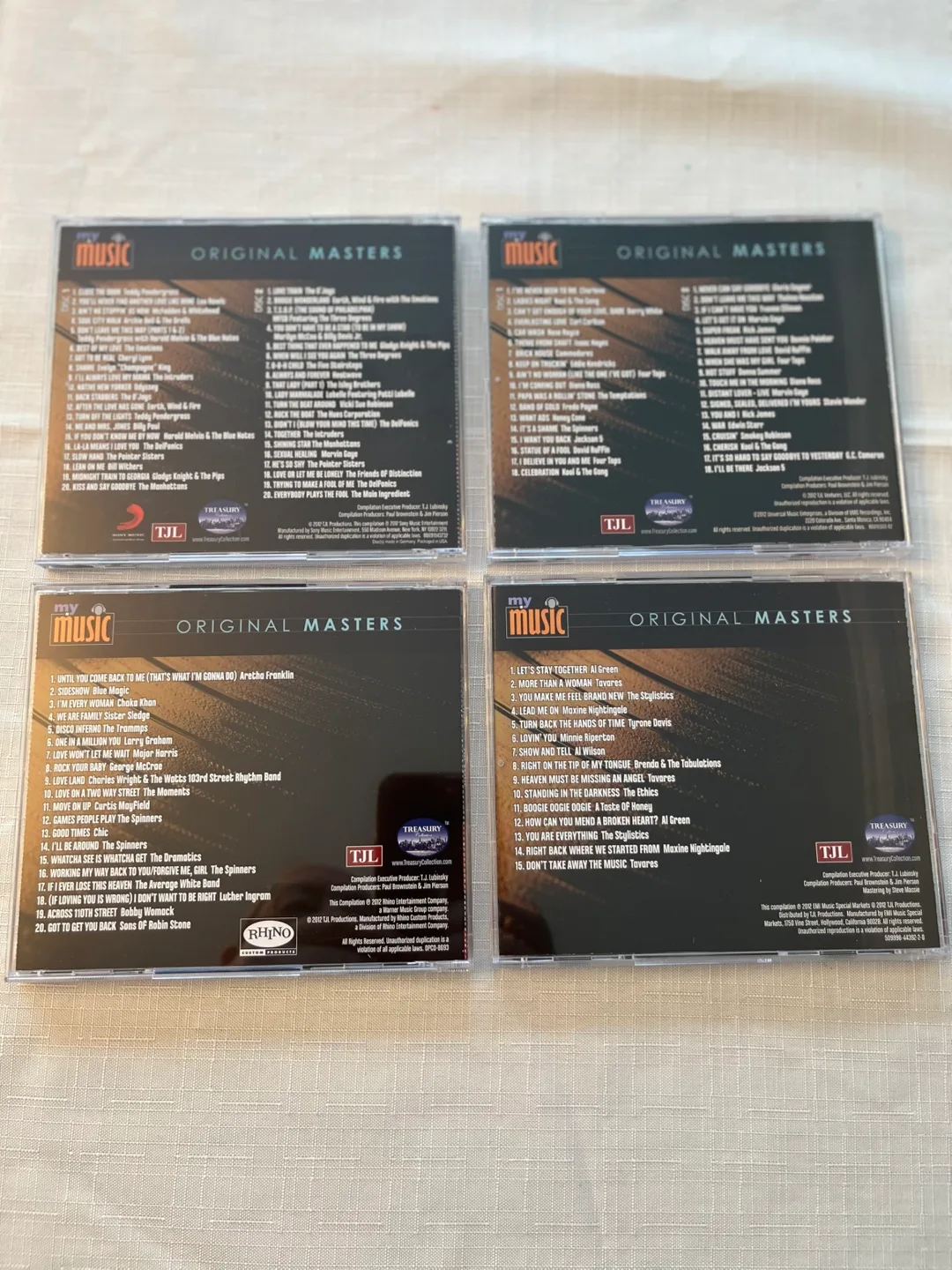 Superstars of 70's Soul Original Masters CD Volumes 1-6 image indicator(2)