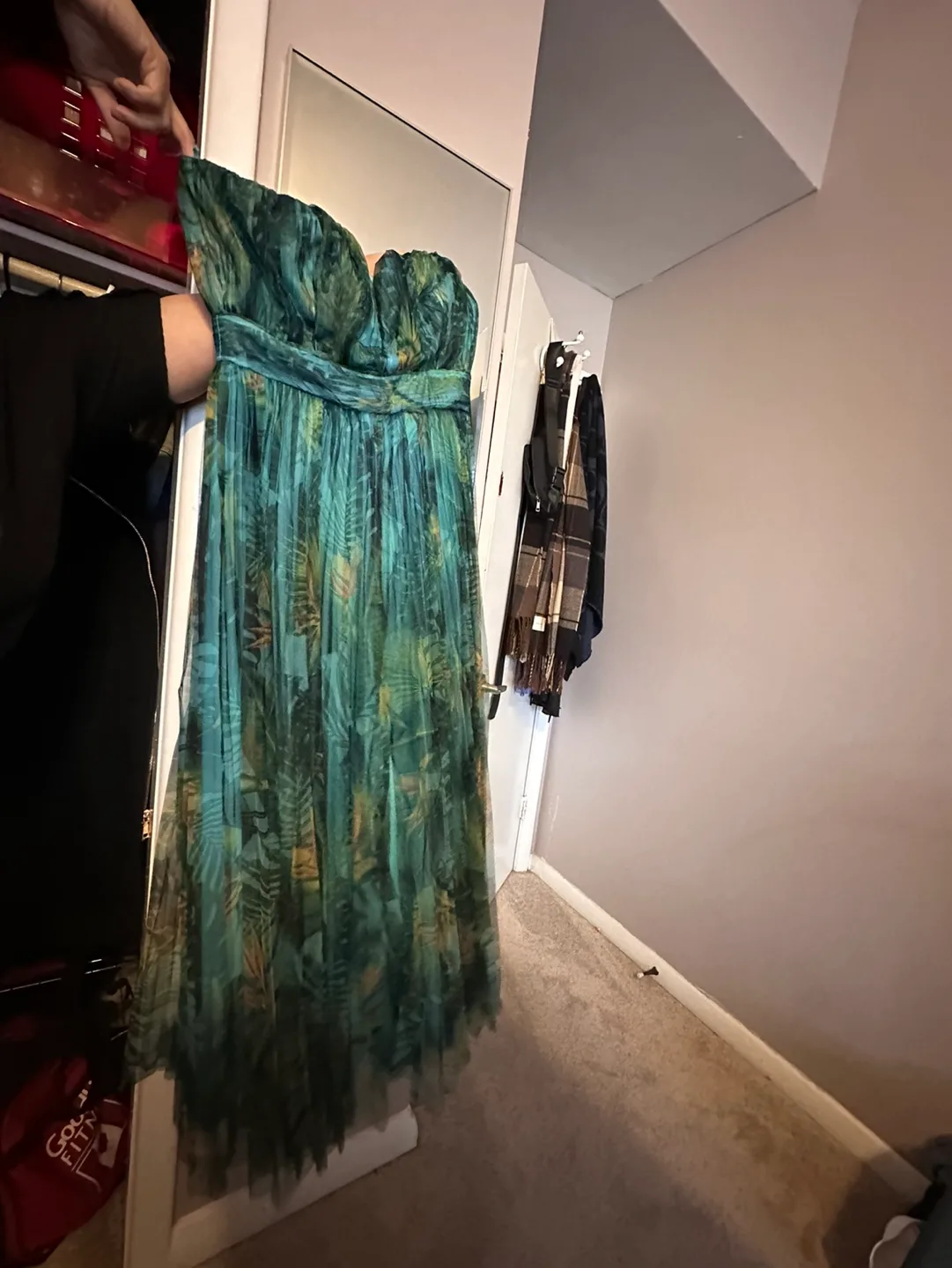 Strapless Maxi Dress image indicator(4)