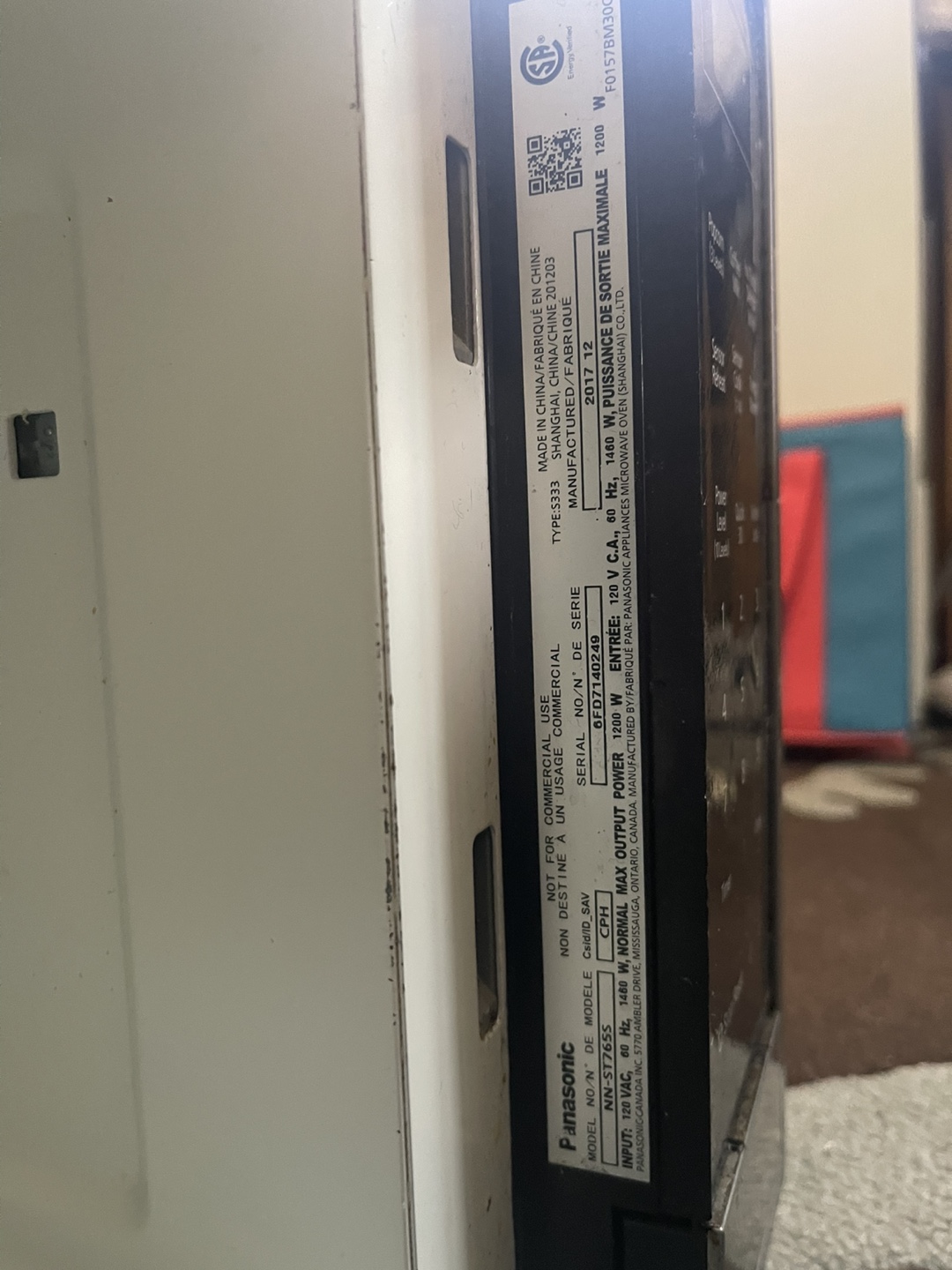 Panasonic Countertop Microwave - photo 4