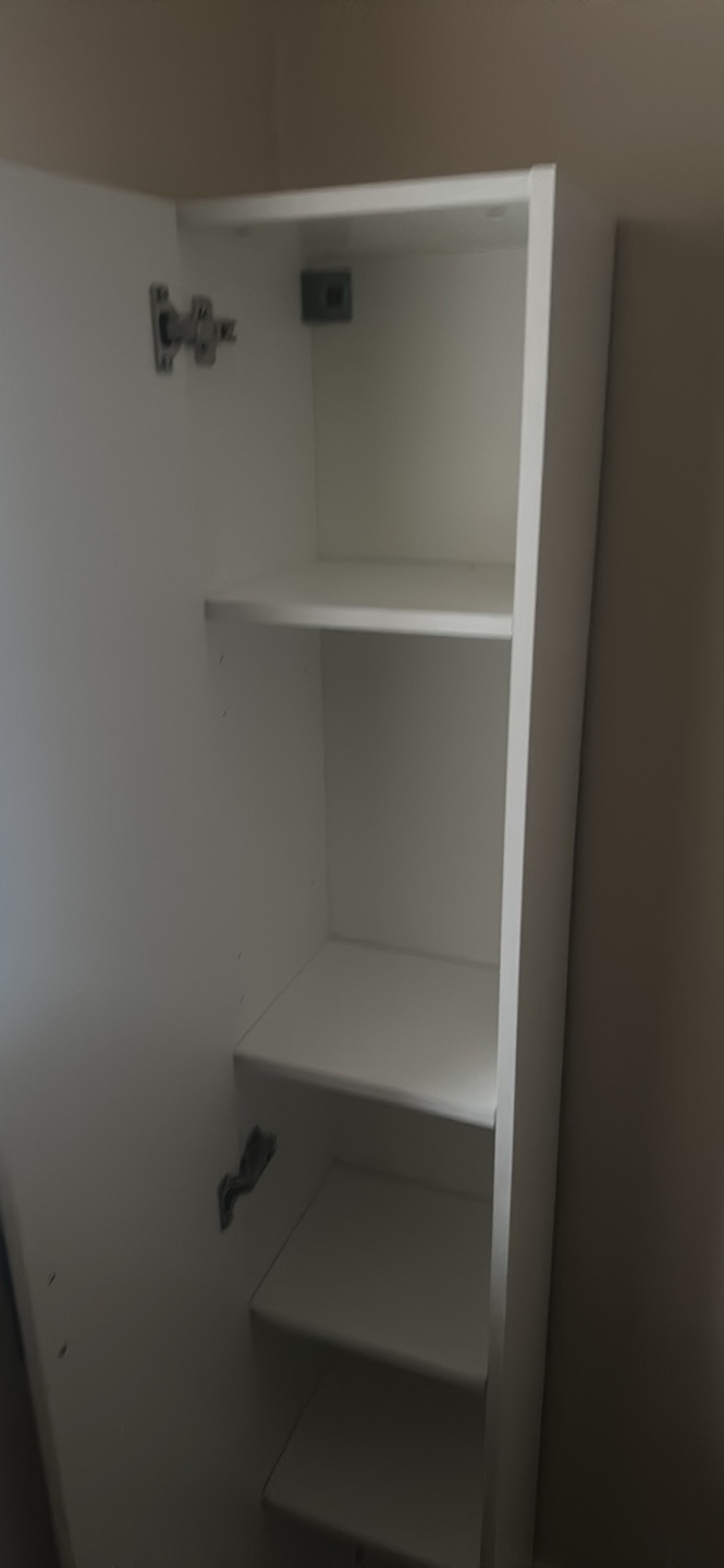 IKEA White Tall Cabinet - photo 2
