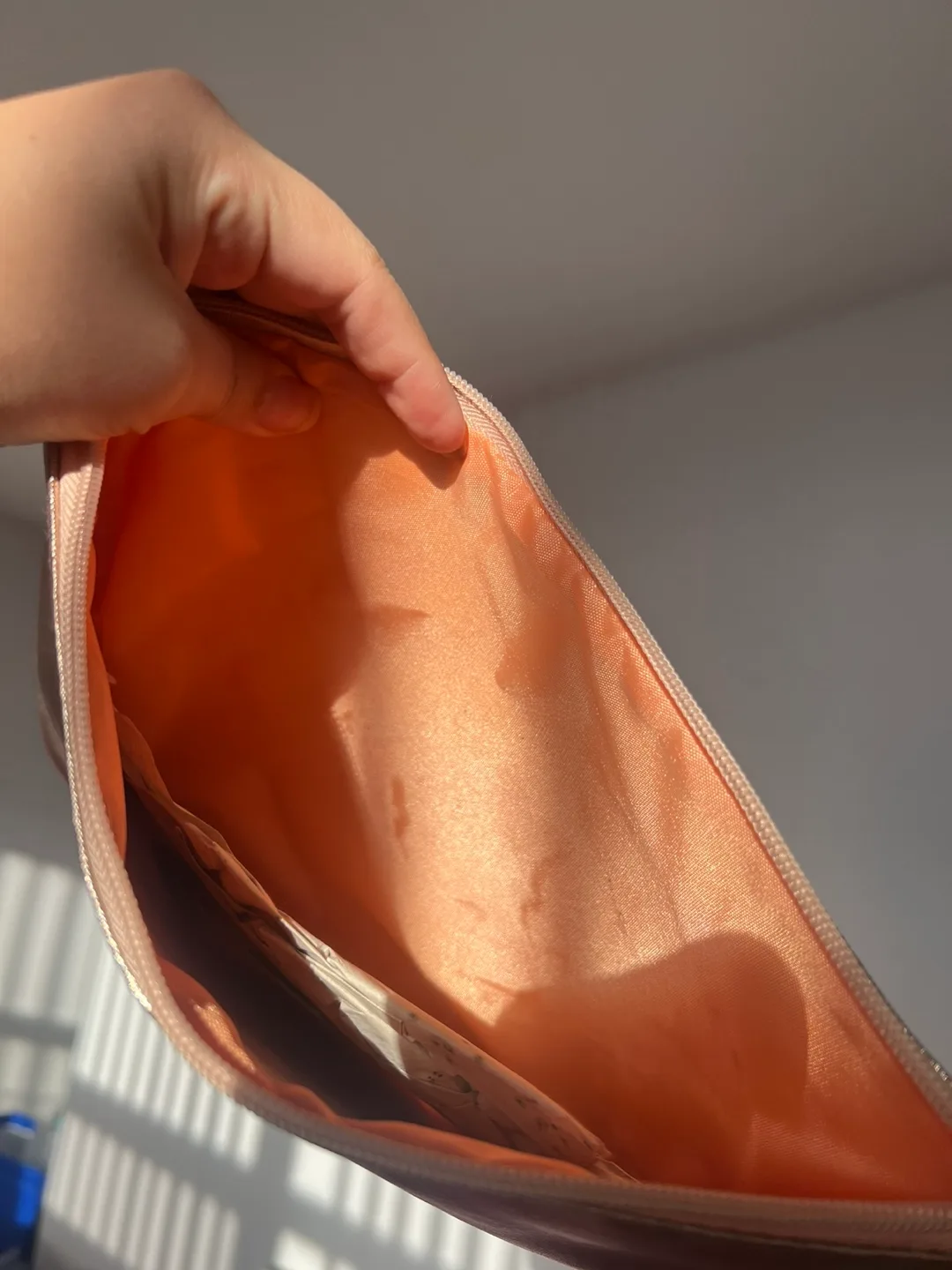 Large Rose Gold Travel/Makeup Bag image indicator(3)