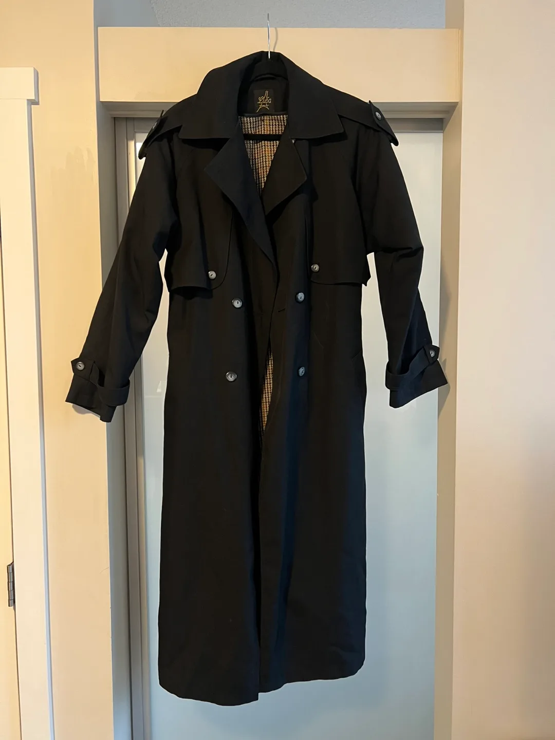 Luba Paris Trench Coat Size 12 thumbnail