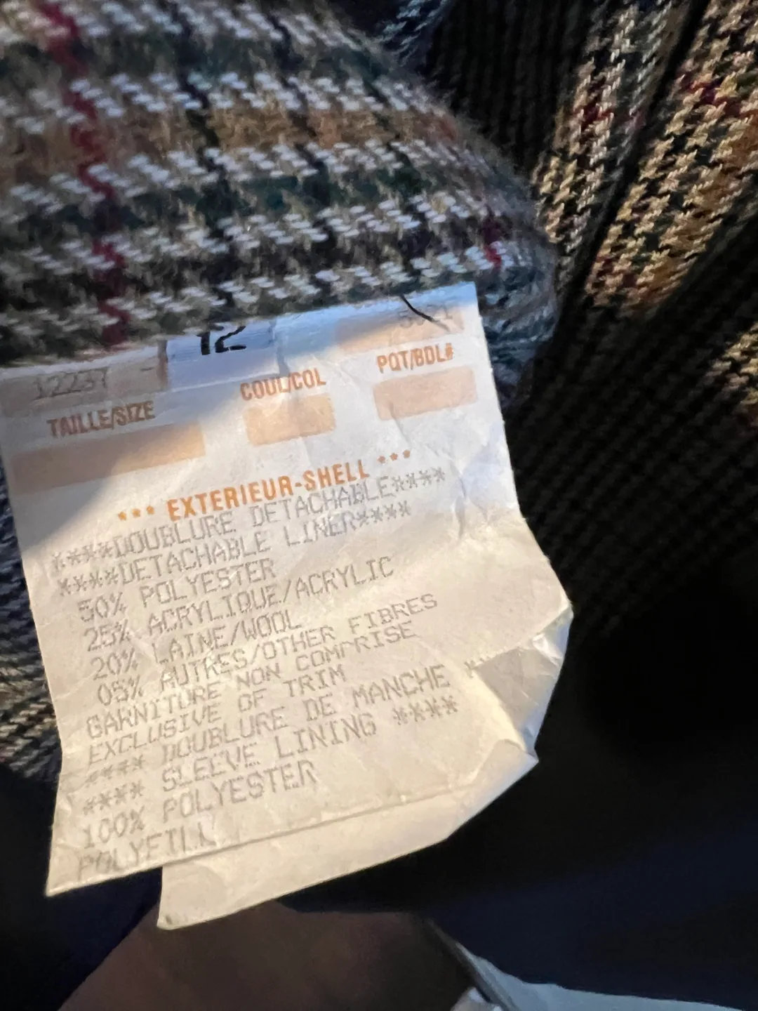 Luba Paris Trench Coat Size 12 image indicator(4)