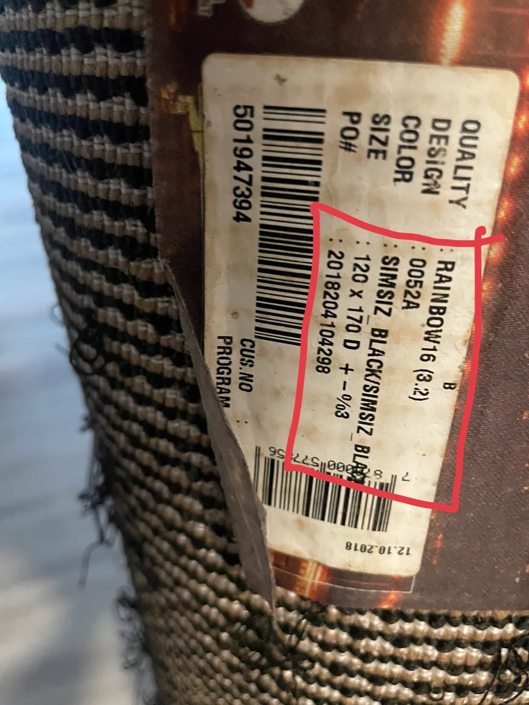 Black Shaggy Rug image indicator(2)