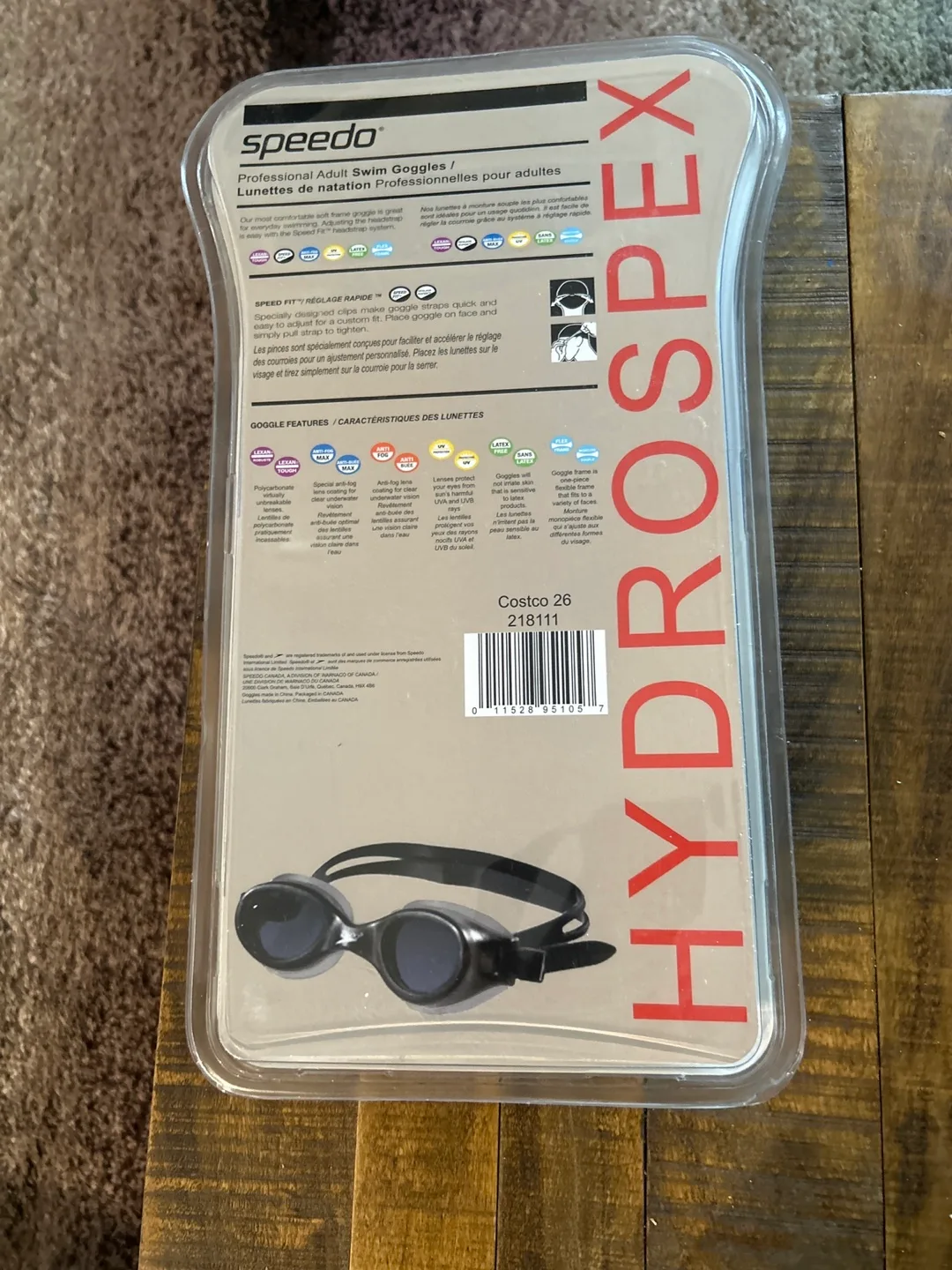 Speedo HydroSpex Adult Swim Goggles image indicator(3)