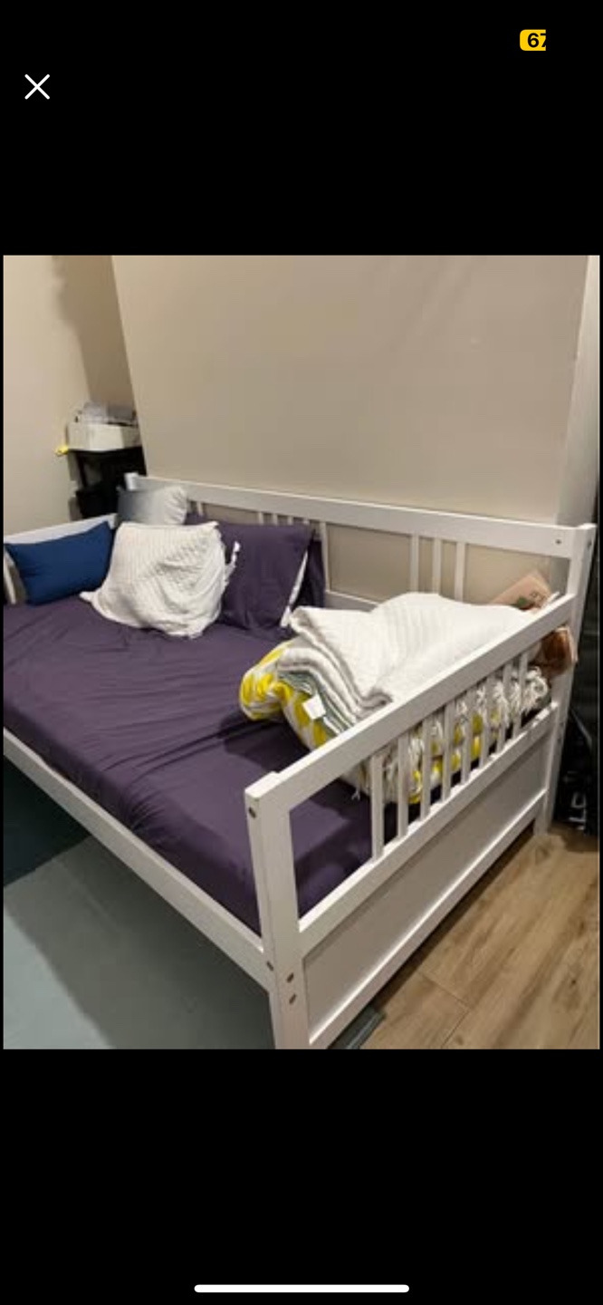 White Daybed Frame