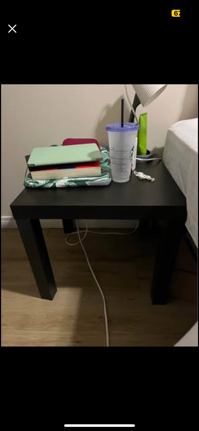 Black Nightstand