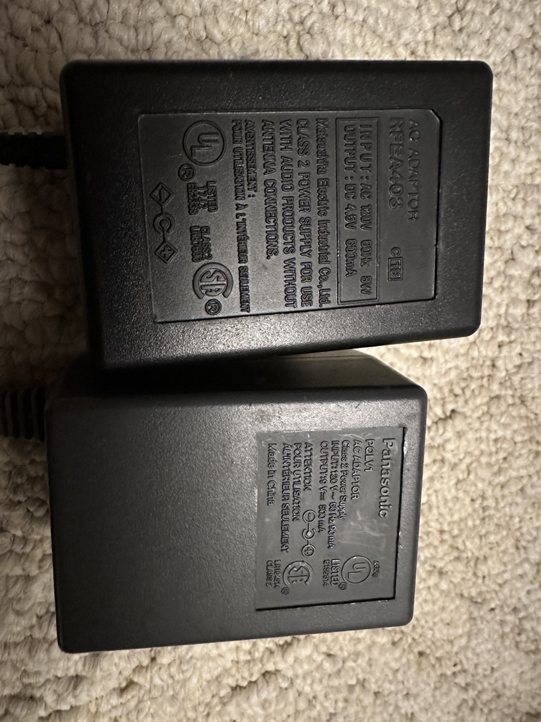 Lot of 7 AC Adapters - photo 3