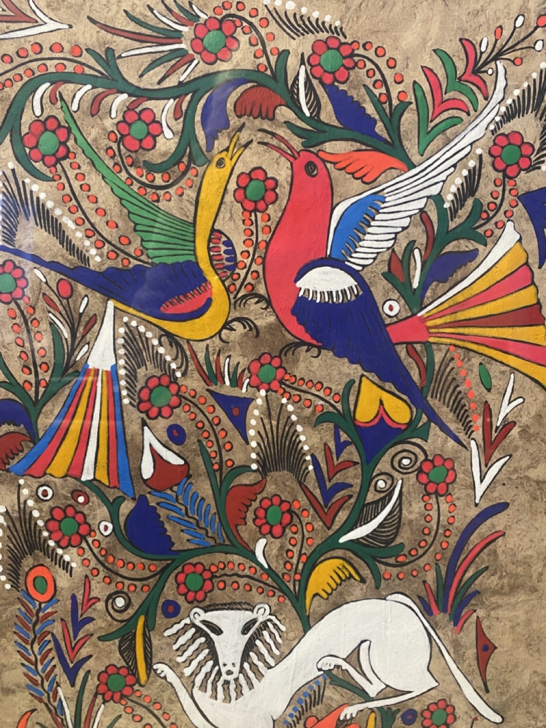 Framed Mexican Folk Art Print - photo 2