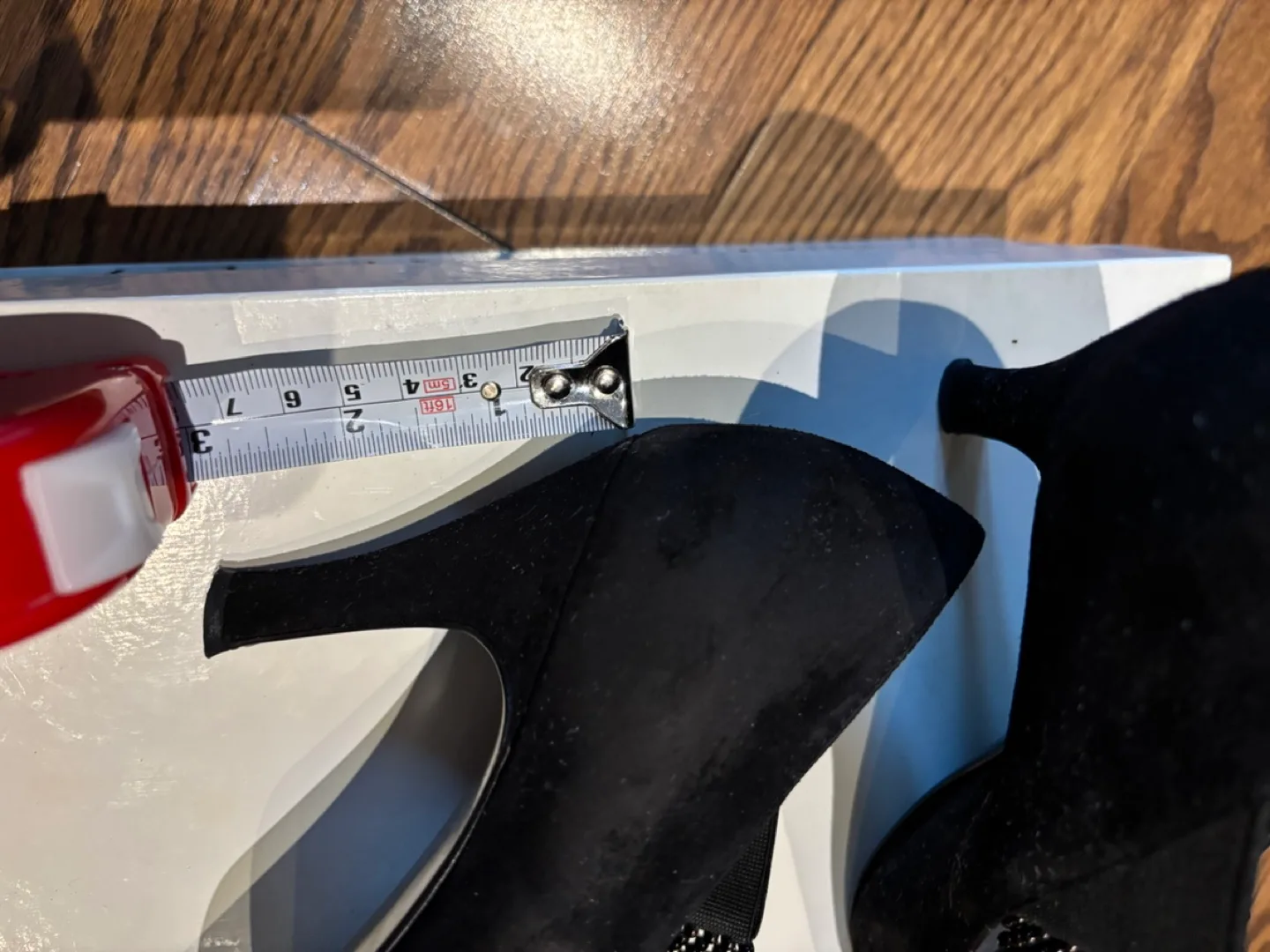 Italian 1990 Casadei 3 inch suede pumps - size 38 image indicator(7)