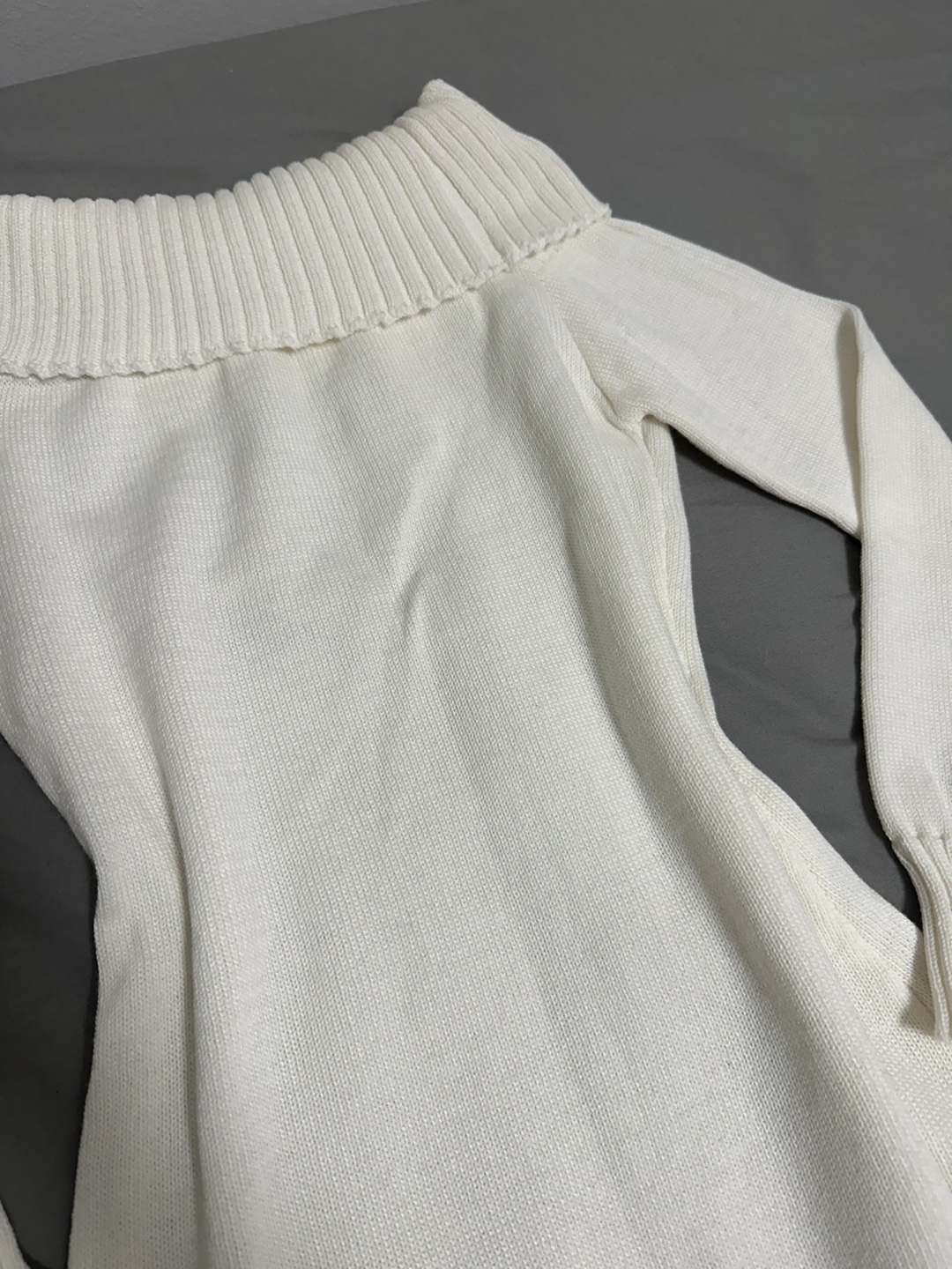 New White Sweater Dress - photo 2