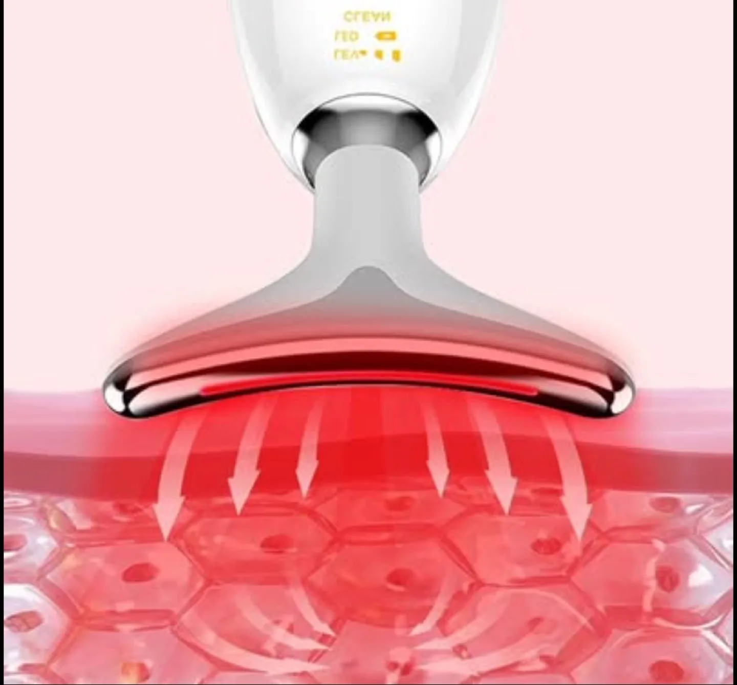 Neck face Massager with Light Therapy image indicator(6)