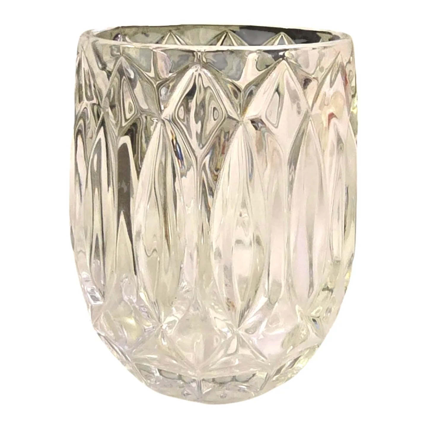 Diamond Cut Drinking Glass for Whiskey and Bar image indicator(2)