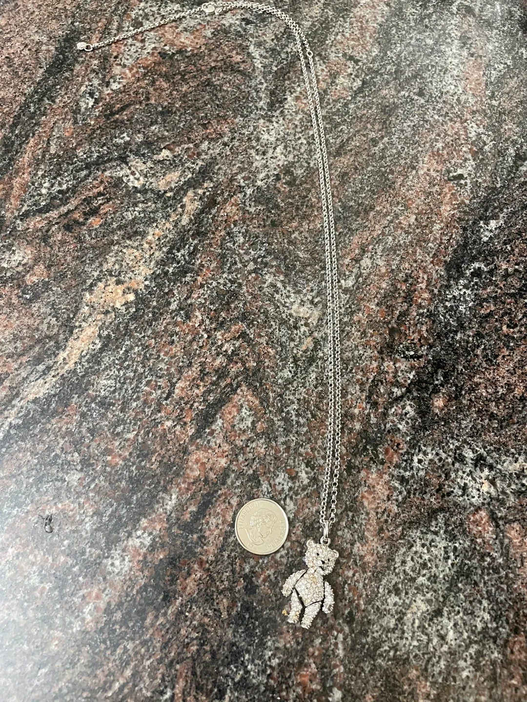 Swarovski Crystal Bear Necklace image indicator(5)