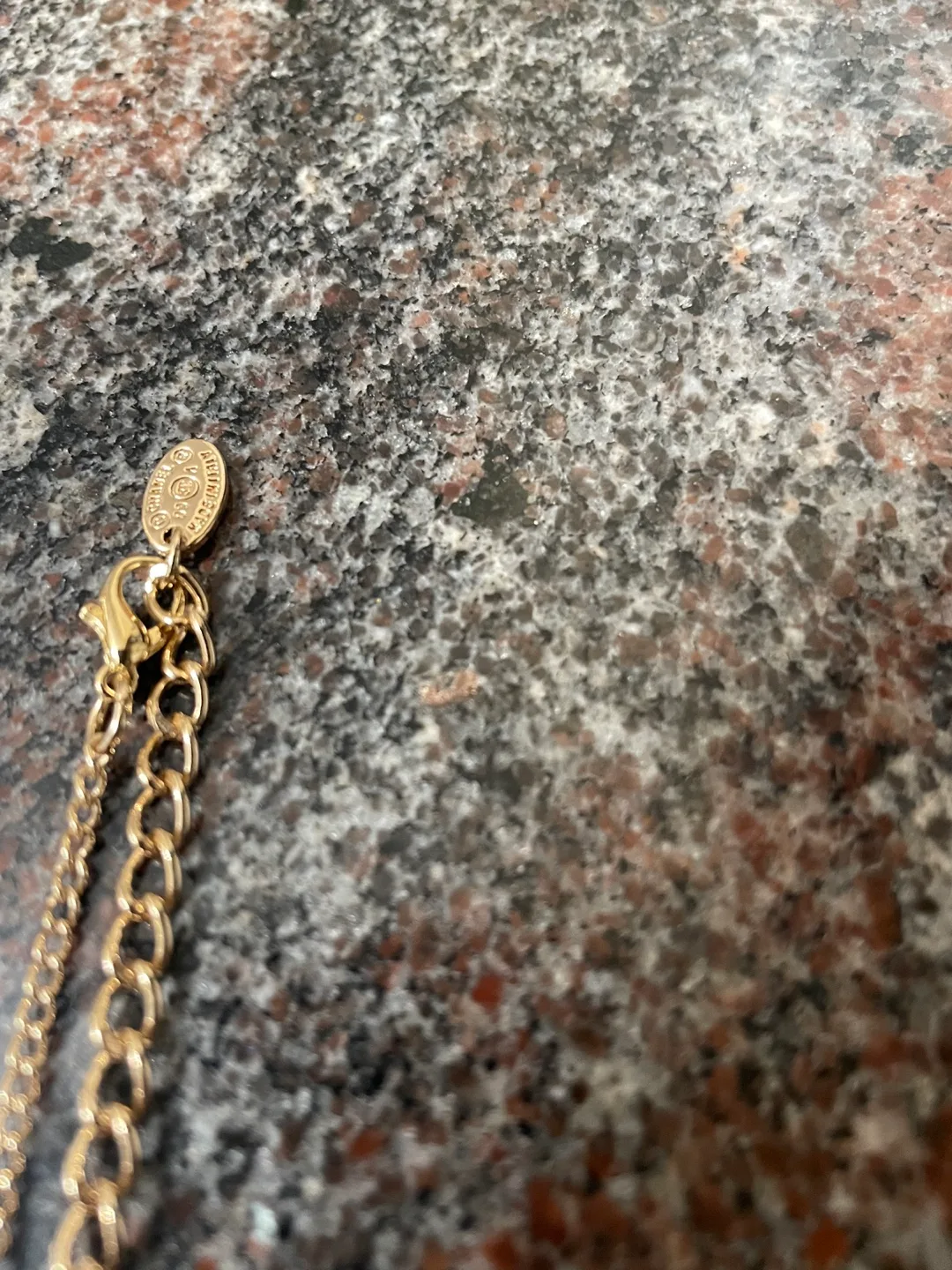 Black and Gold Nesting Doll Necklace image indicator(3)