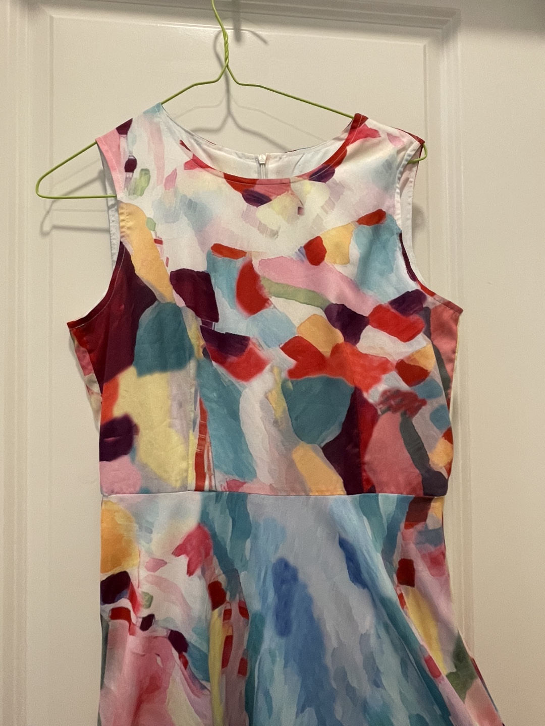 Abstract Print Dress - photo 3