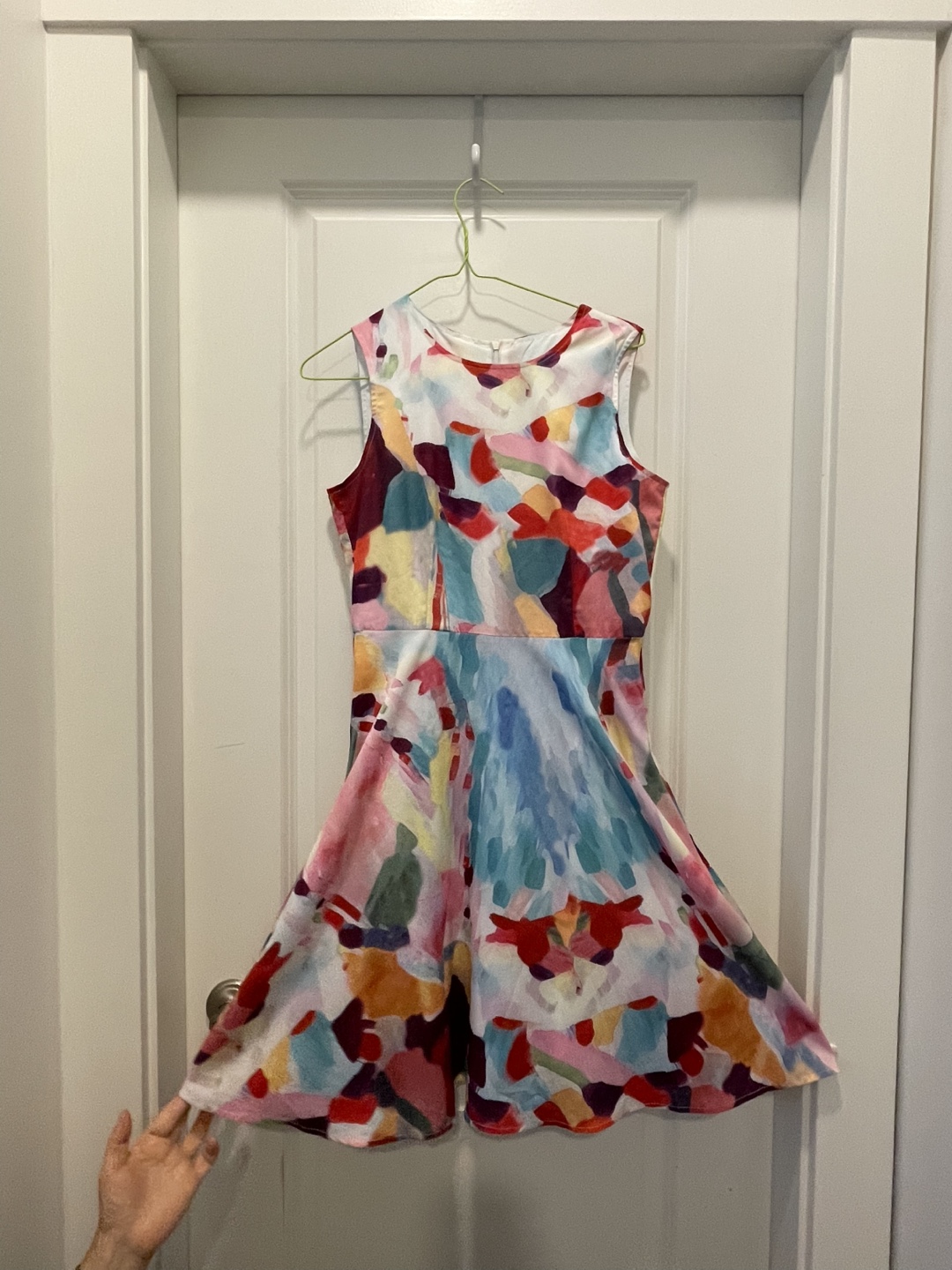 Abstract Print Dress - photo 2