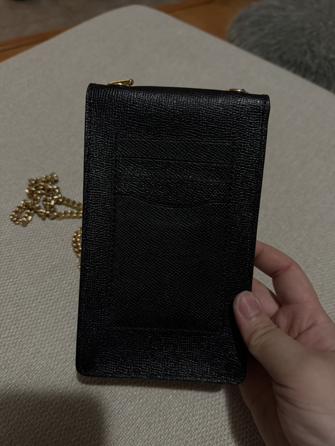 Coach Black Chain Phone Bag - photo 3