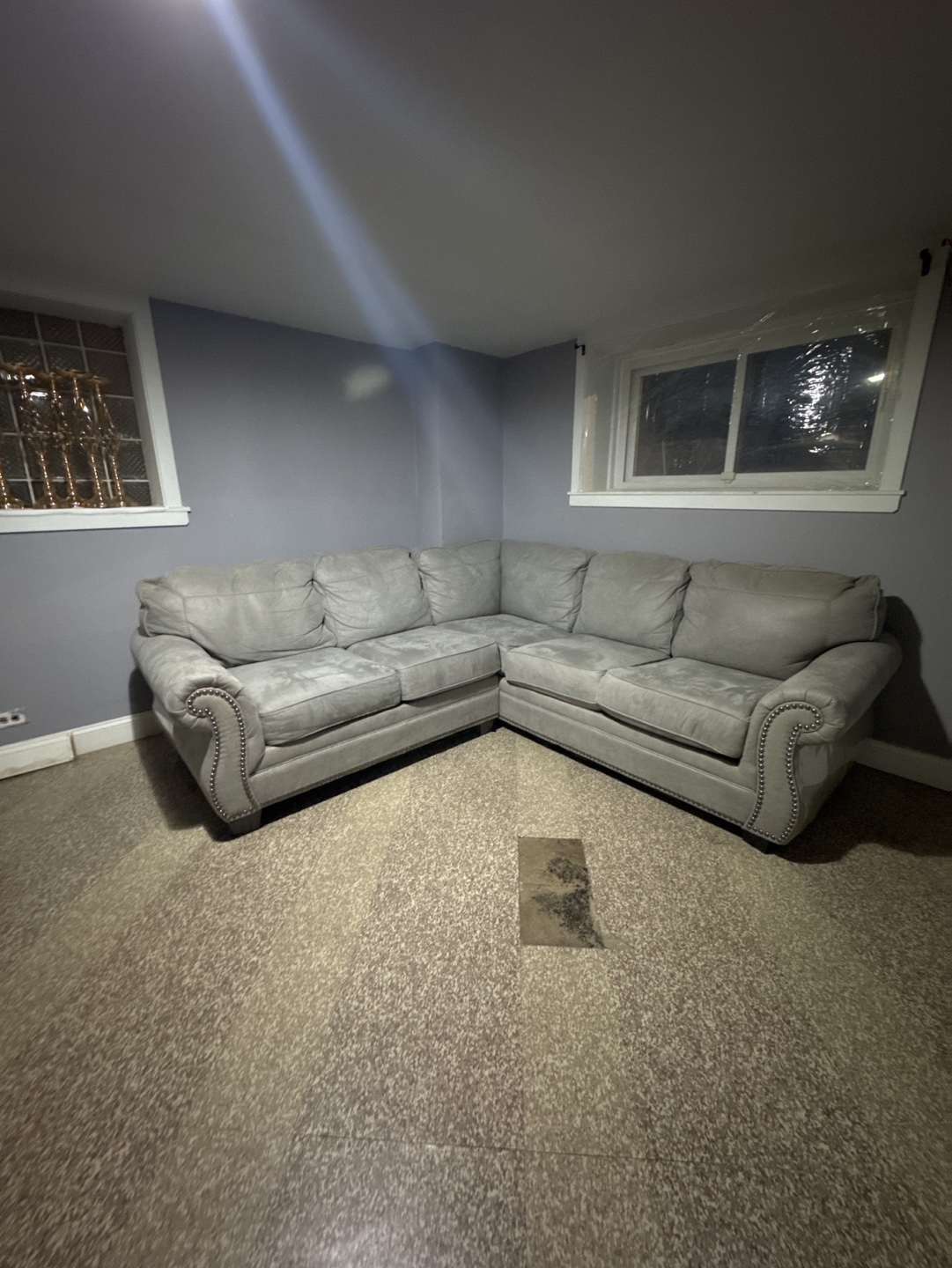 Gray Sectional Sofa