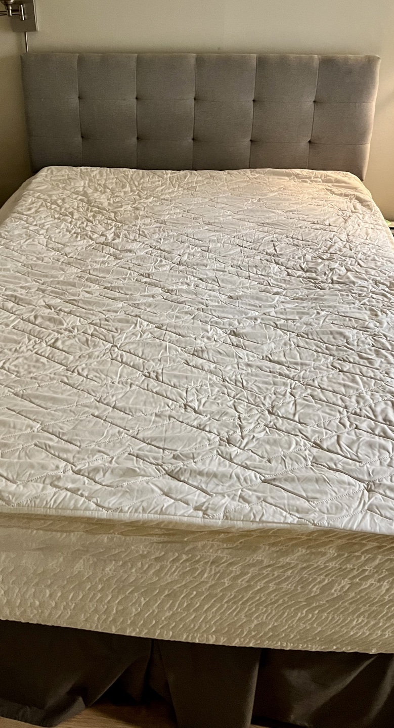 Double bed w. Homeline Tiffany Pillow Top Mattress - photo 3