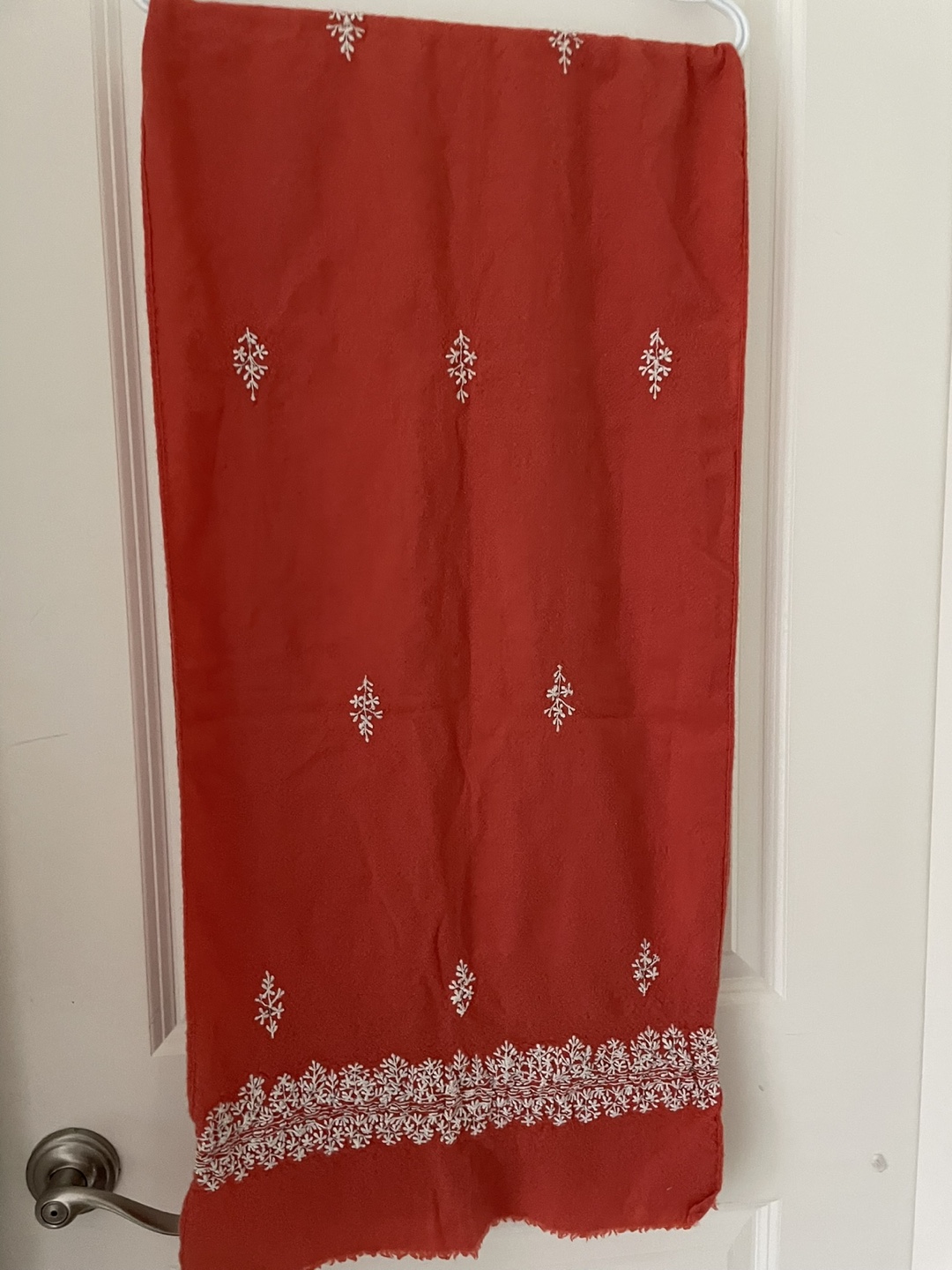 Ann Taylor Embroidered Wool Scarf - photo 2