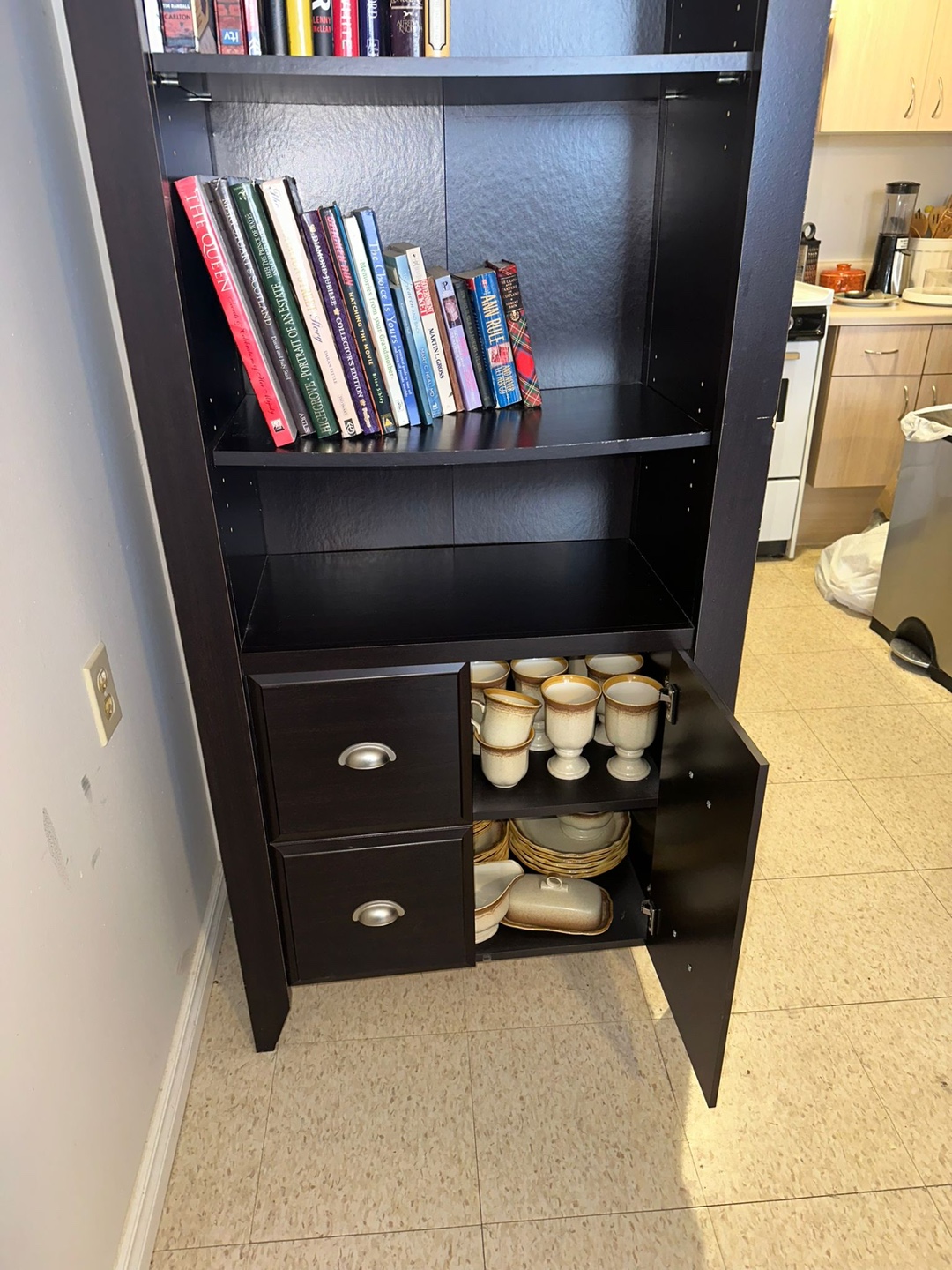 Tall Bookcase/Storage Cabinet with Doors - photo 3